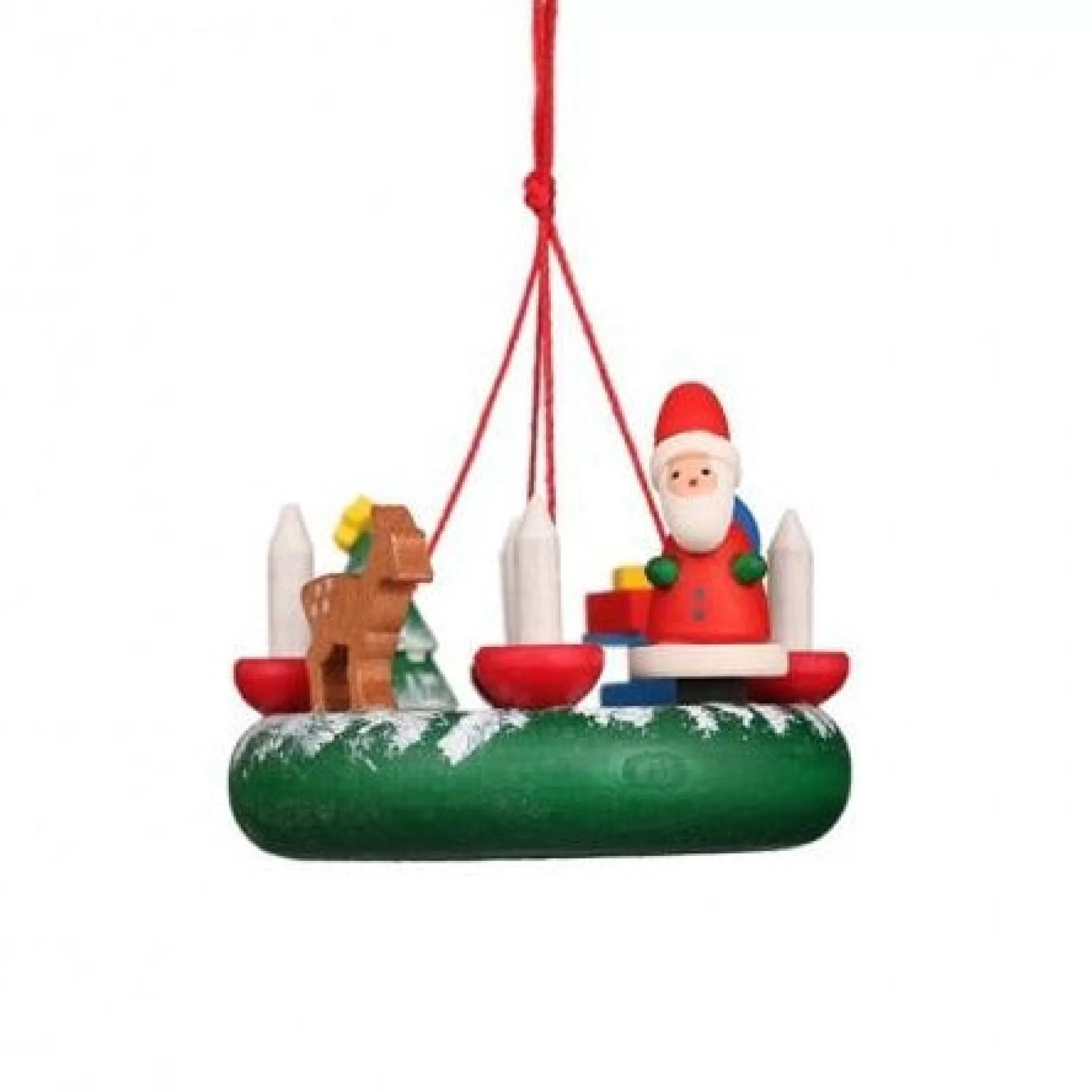 Christian Ulbricht Advent Wreath (Santa) - Christmas Tree Decoration