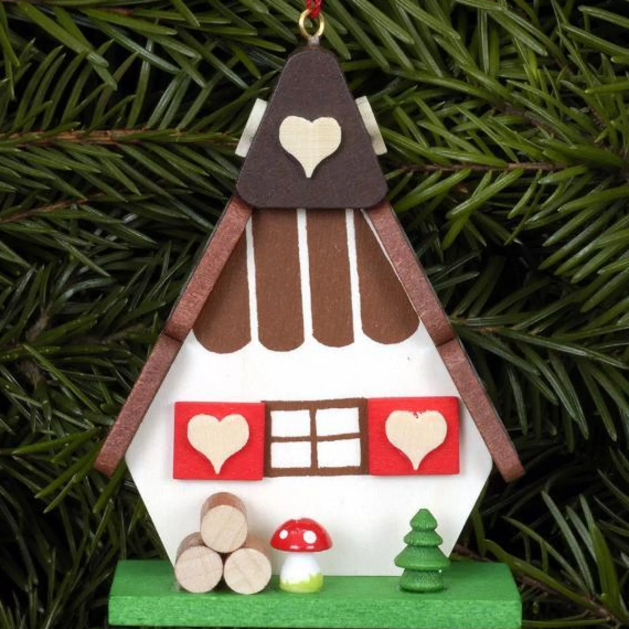 Christian Ulbricht Alpine Gingerbread House - Christmas Tree Decoration