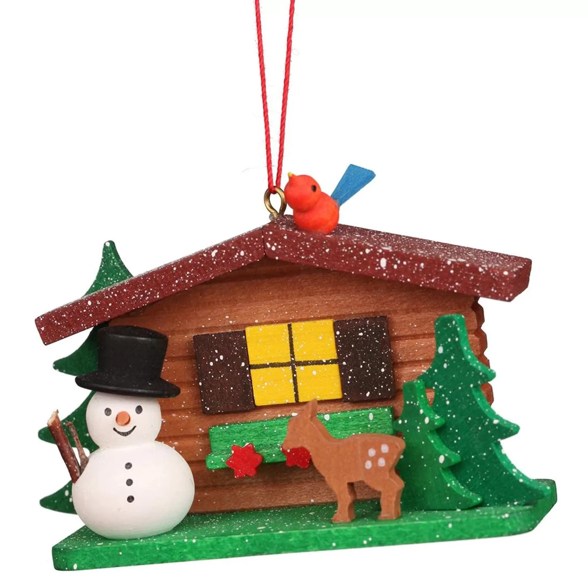 Christian Ulbricht Alpine Snow Lodge - Christmas Tree Decoration
