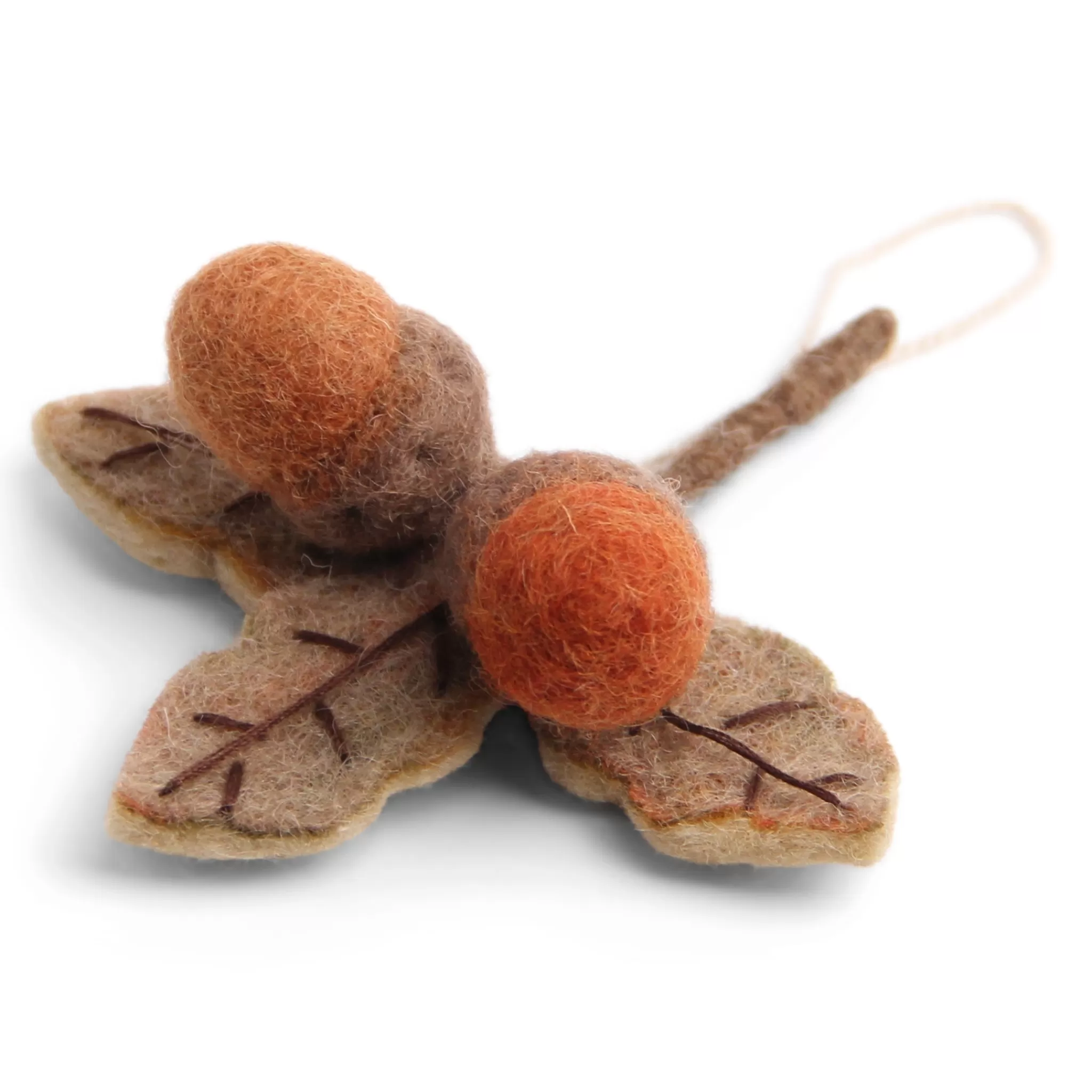 En Gry & Sif Fall Hanging Decoration - Acorns And Oak Leaf