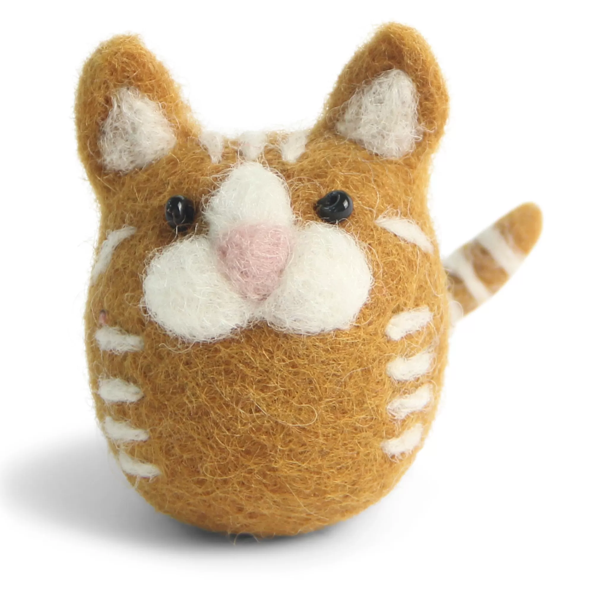 En Gry & Sif Felt Christmas Tree Decoration - Christmas Kitten