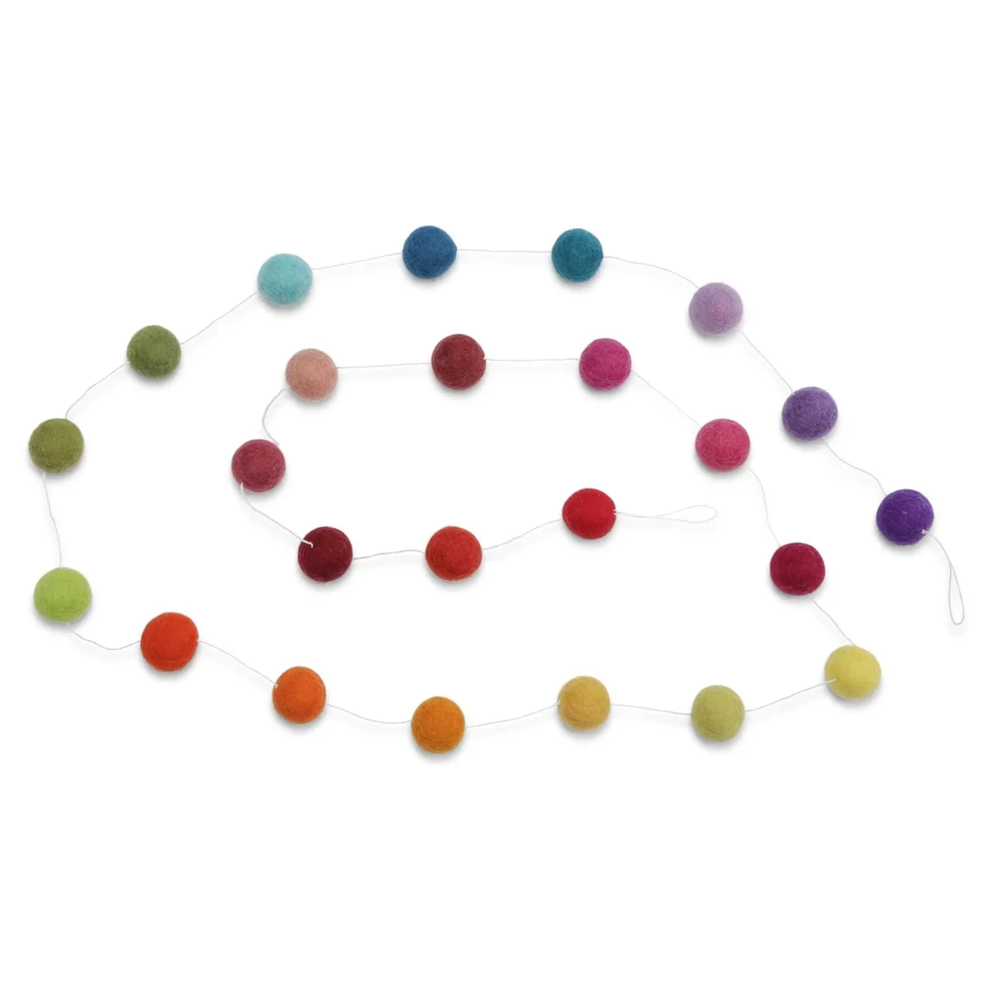 En Gry & Sif Felt Garland - Colorful Baubles