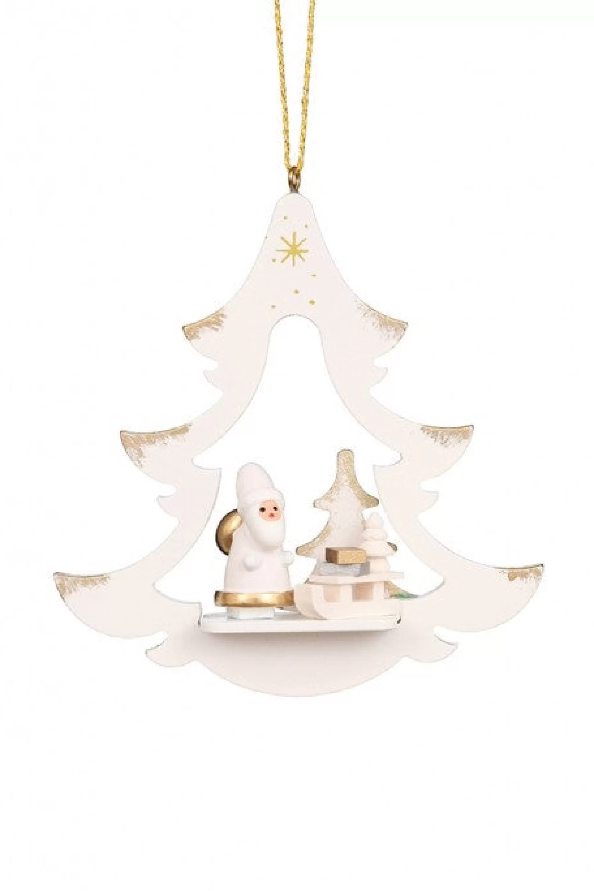 Christian Ulbricht Gilt Tree - Santa - Christmas Tree Decoration