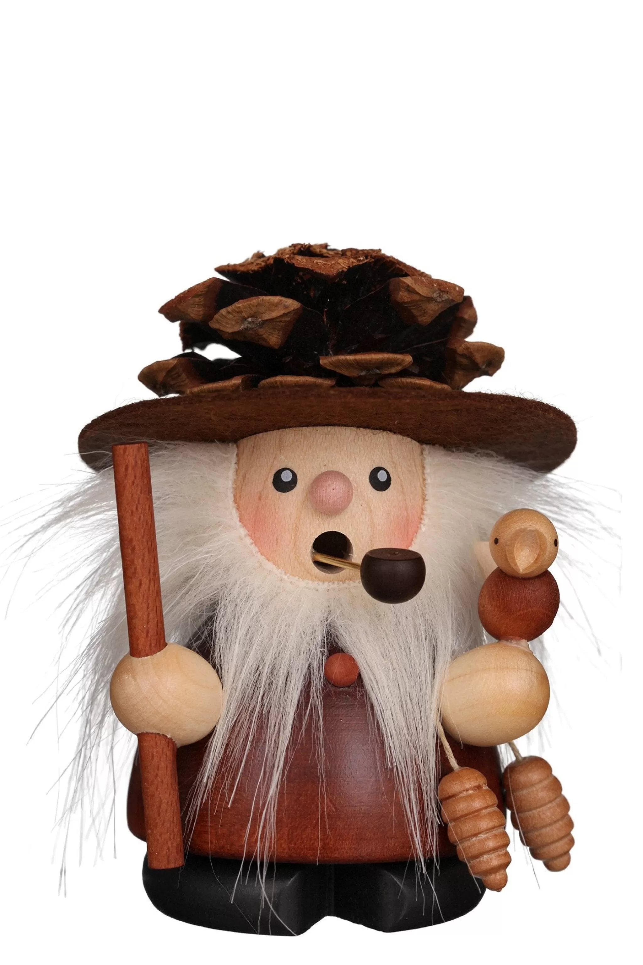 Christian Ulbricht Incense Burner - Mini - Fir Cone Man