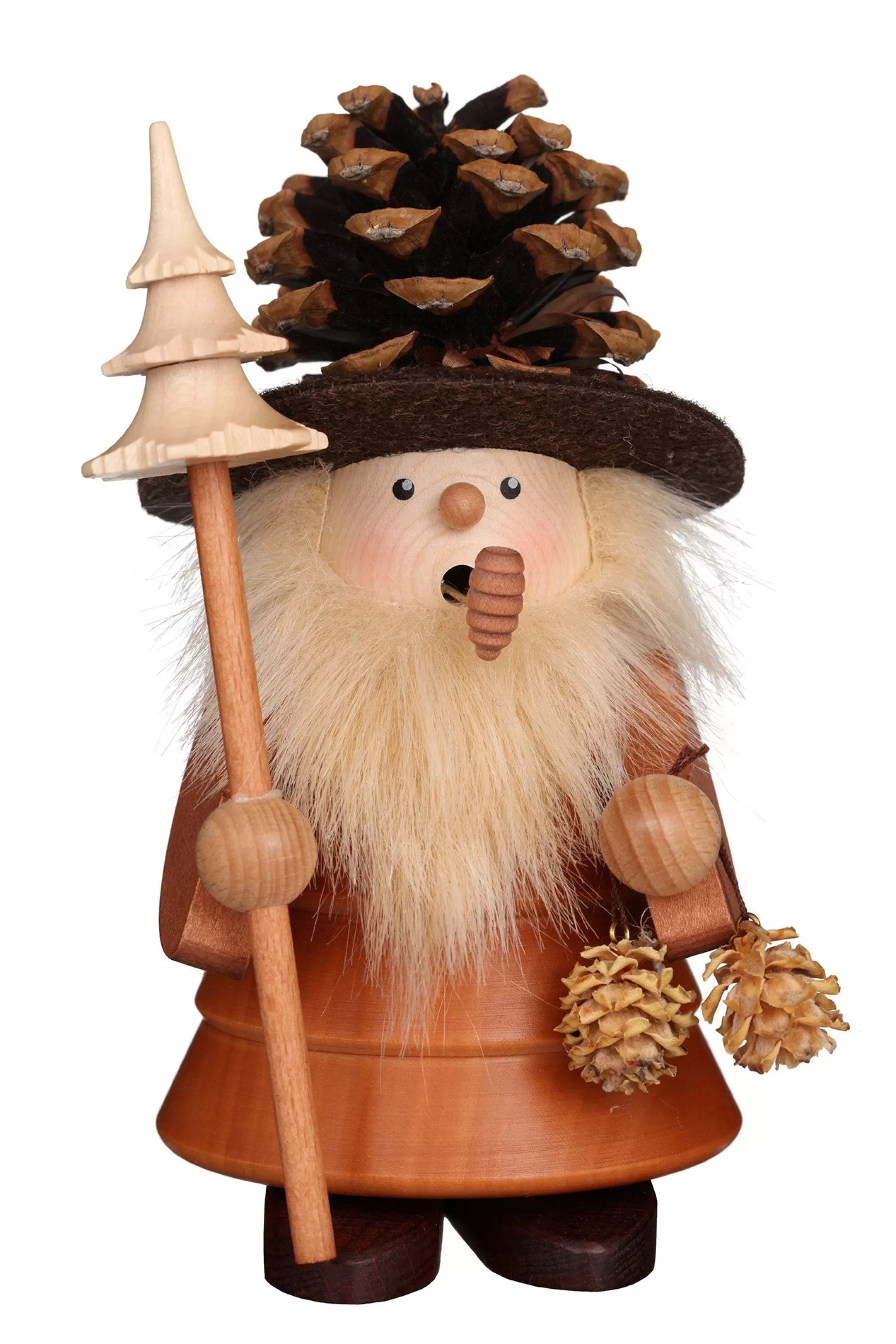 Christian Ulbricht Incense Burner - Premium - Forest Fir-Cone Man