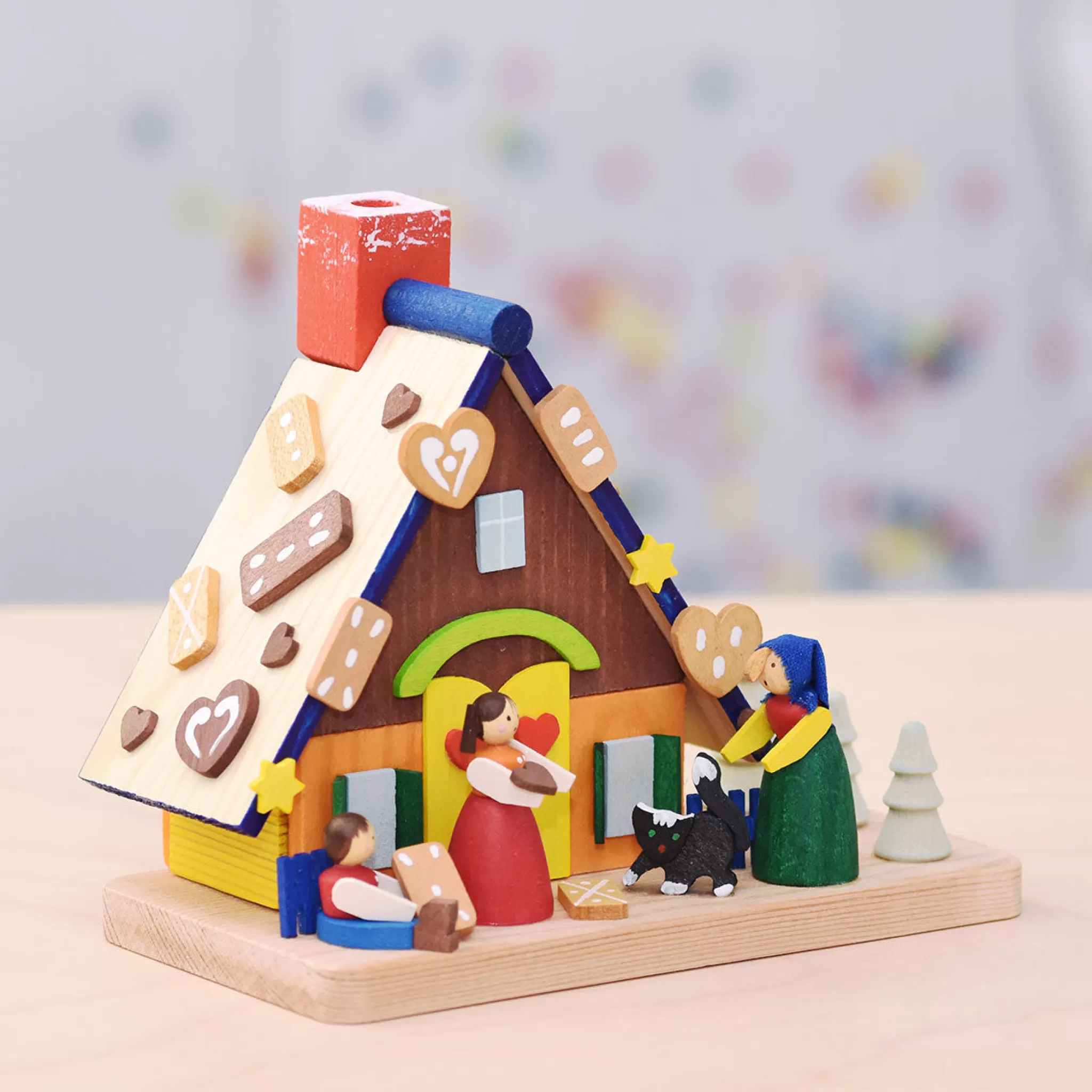 Graupner Incense Burner (House) - Gingerbread House With Hansel & Gretel