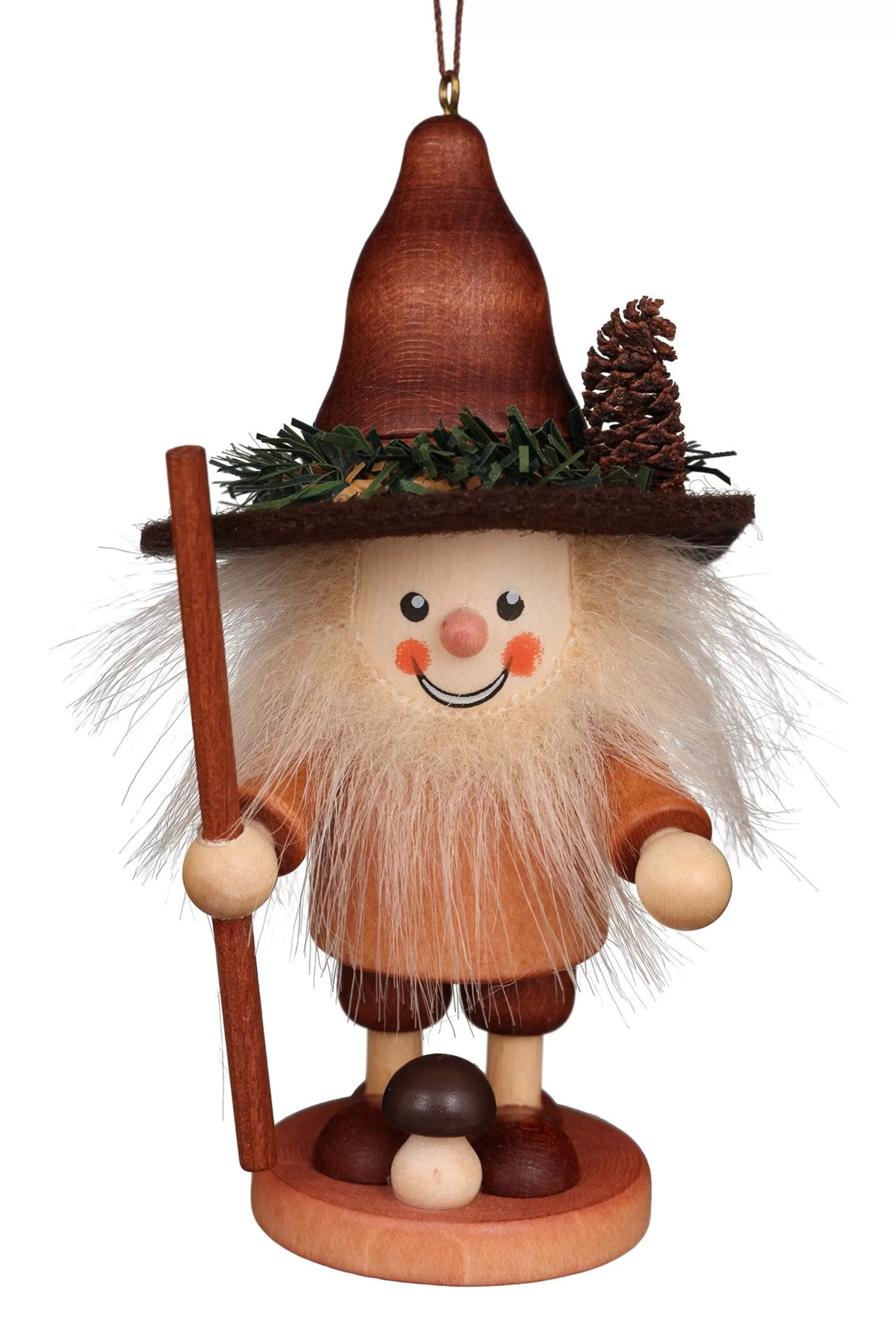 Christian Ulbricht Large Gnome Christmas Tree Decoration - Forest Wanderer