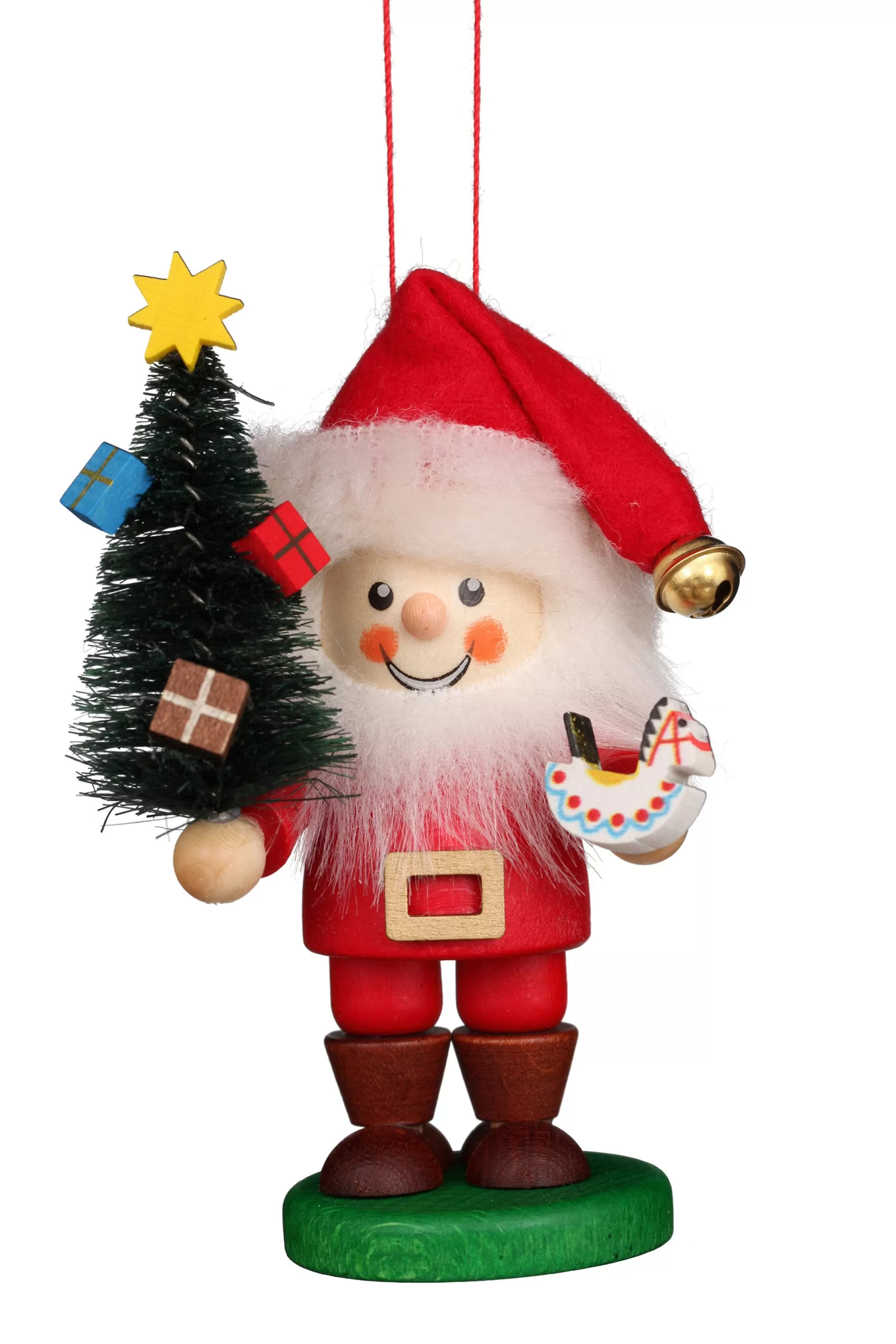Christian Ulbricht Large Gnome Christmas Tree Decoration - Santa (Colourful)