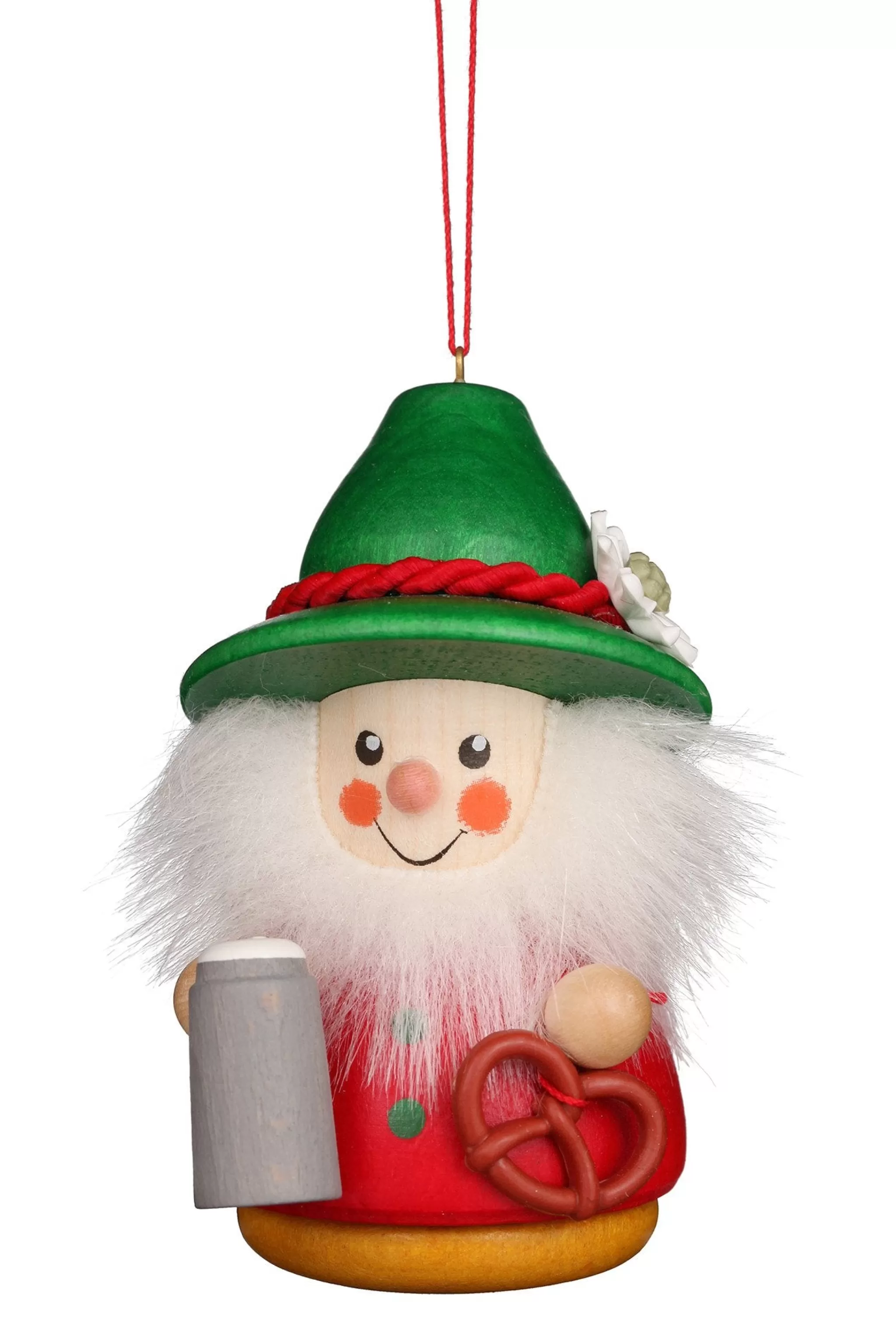 Christian Ulbricht Little Gnome Christmas Tree Decoration - Bavarian (Colourful)