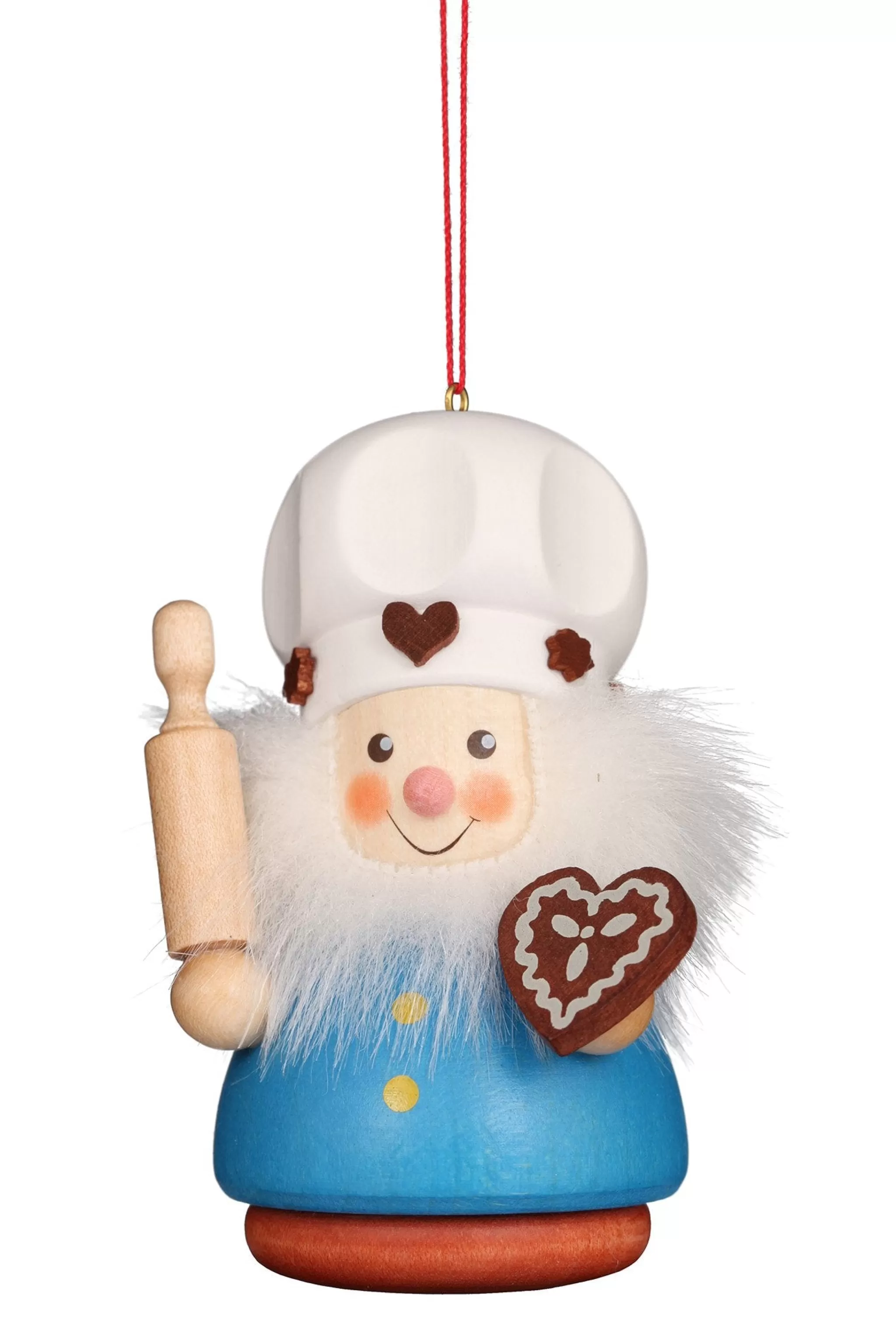 Christian Ulbricht Little Gnome Christmas Tree Decoration - Colourful Gingerbread Baker