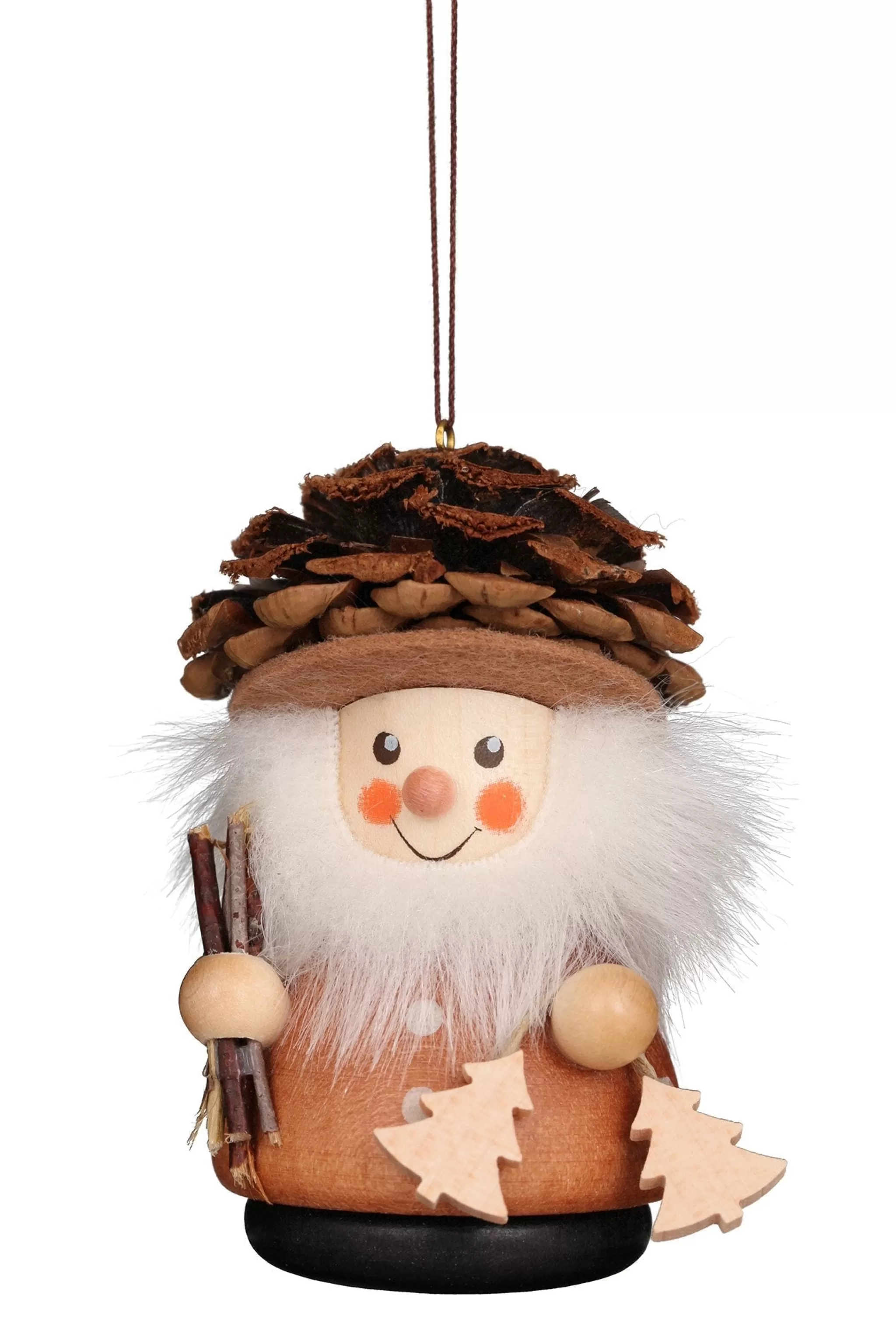 Christian Ulbricht Little Gnome Christmas Tree Decoration - Fir-Cone Man