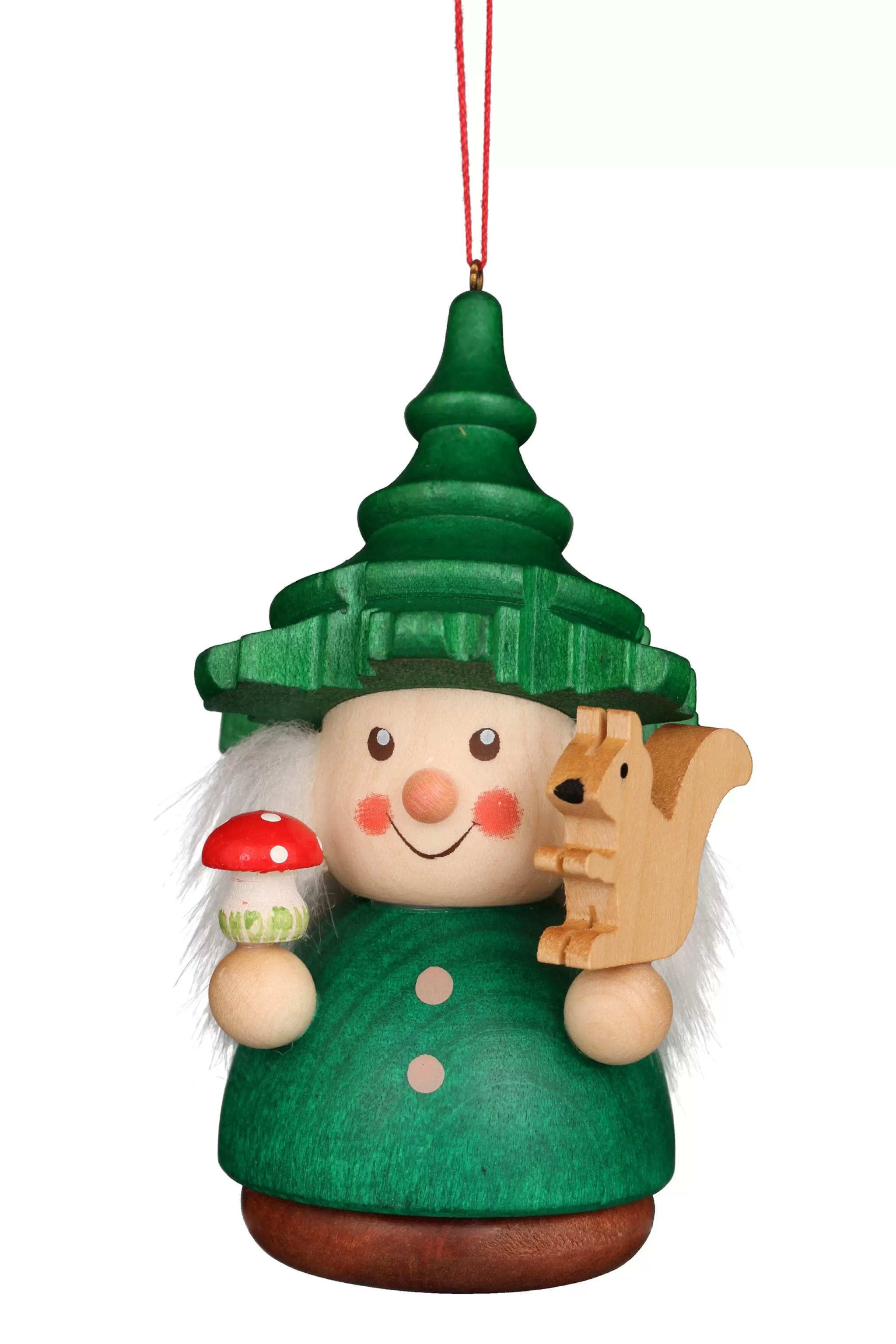 Christian Ulbricht Little Gnome Christmas Tree Decoration - Forest Dwarf (Green)
