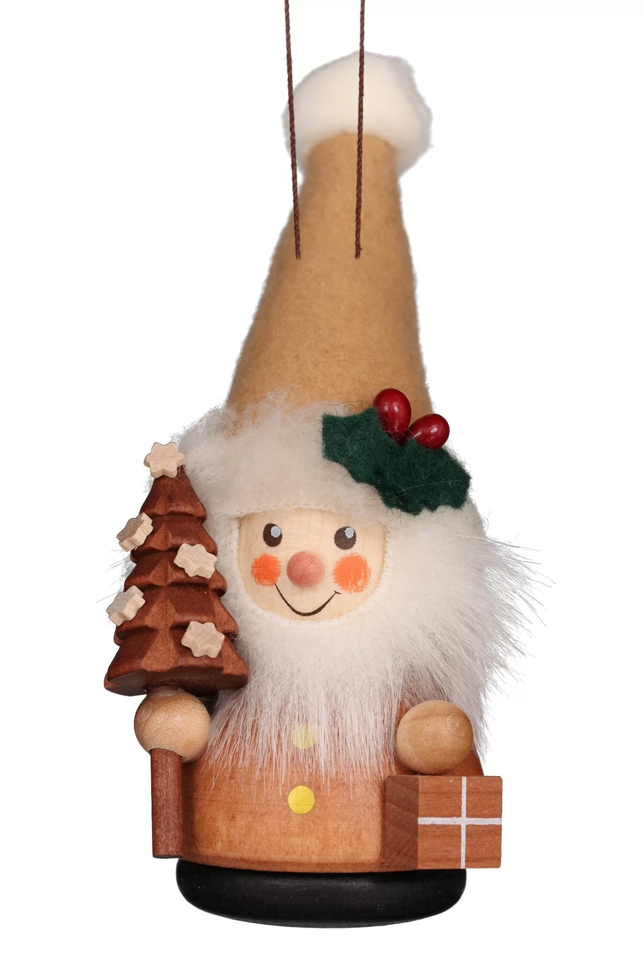 Christian Ulbricht Little Gnome Christmas Tree Decoration - Natural Santa'S Helper