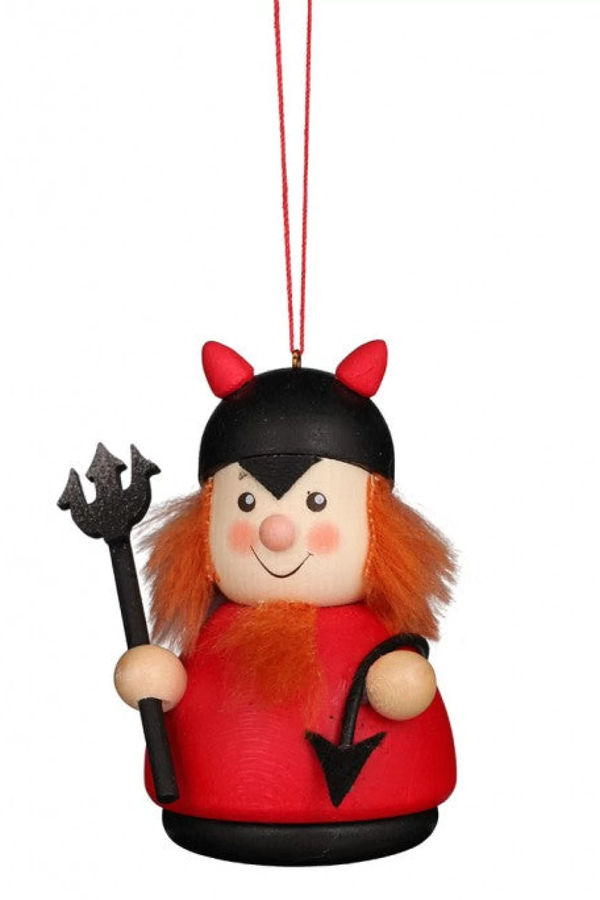 Christian Ulbricht Little Gnome Christmas Tree Decoration - Trick Or Treater In Devil Costume
