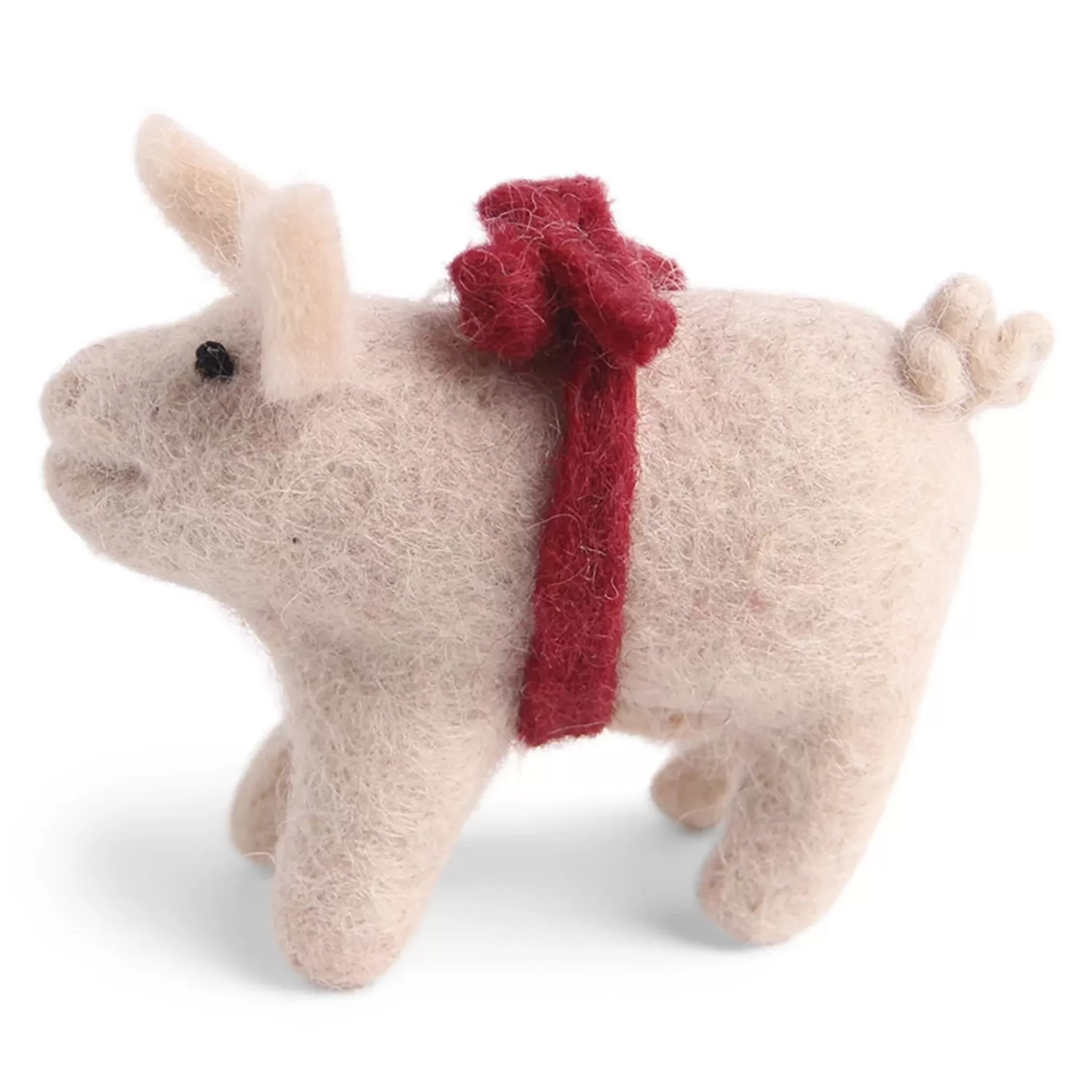 En Gry & Sif Lucky Pig With Bow - Hanging Decoration