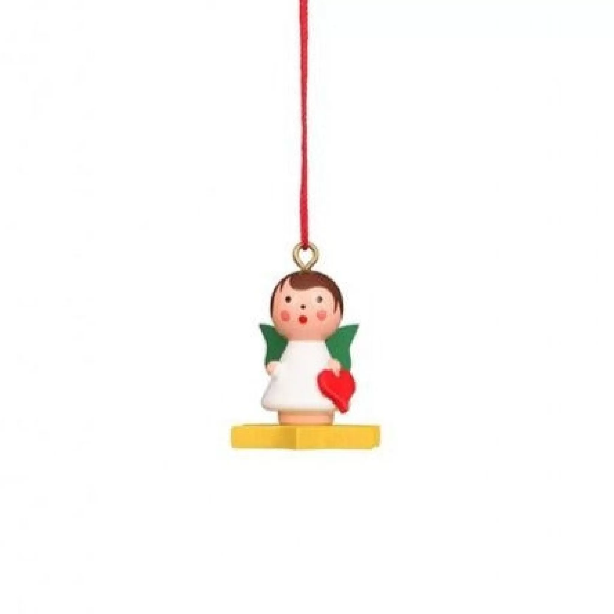 Christian Ulbricht Mini Angel - Floating On A Colourful Star - Christmas Tree Decoration