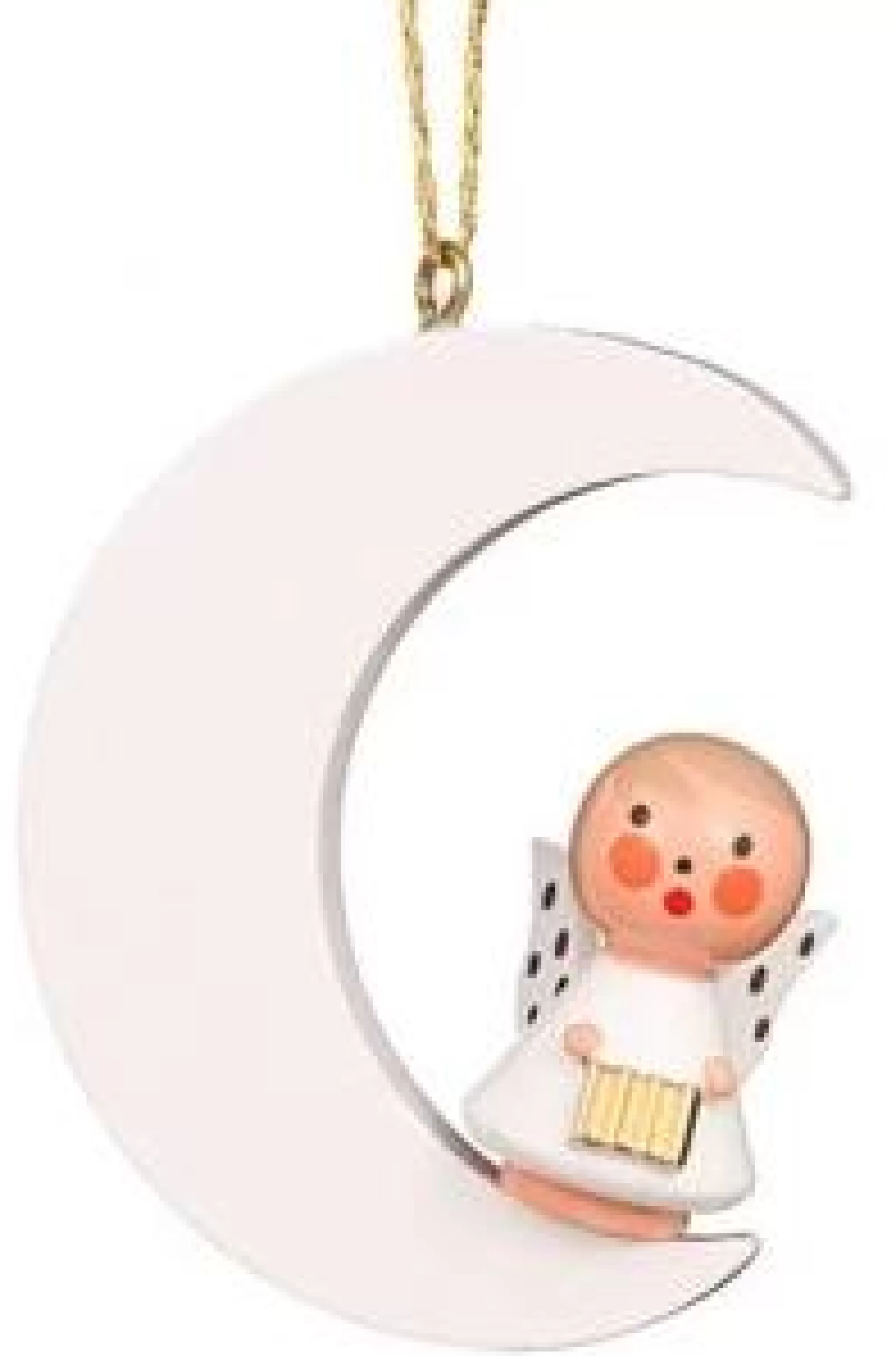 Christian Ulbricht Mini Angel - Moon-Sitting - Christmas Tree Decoration