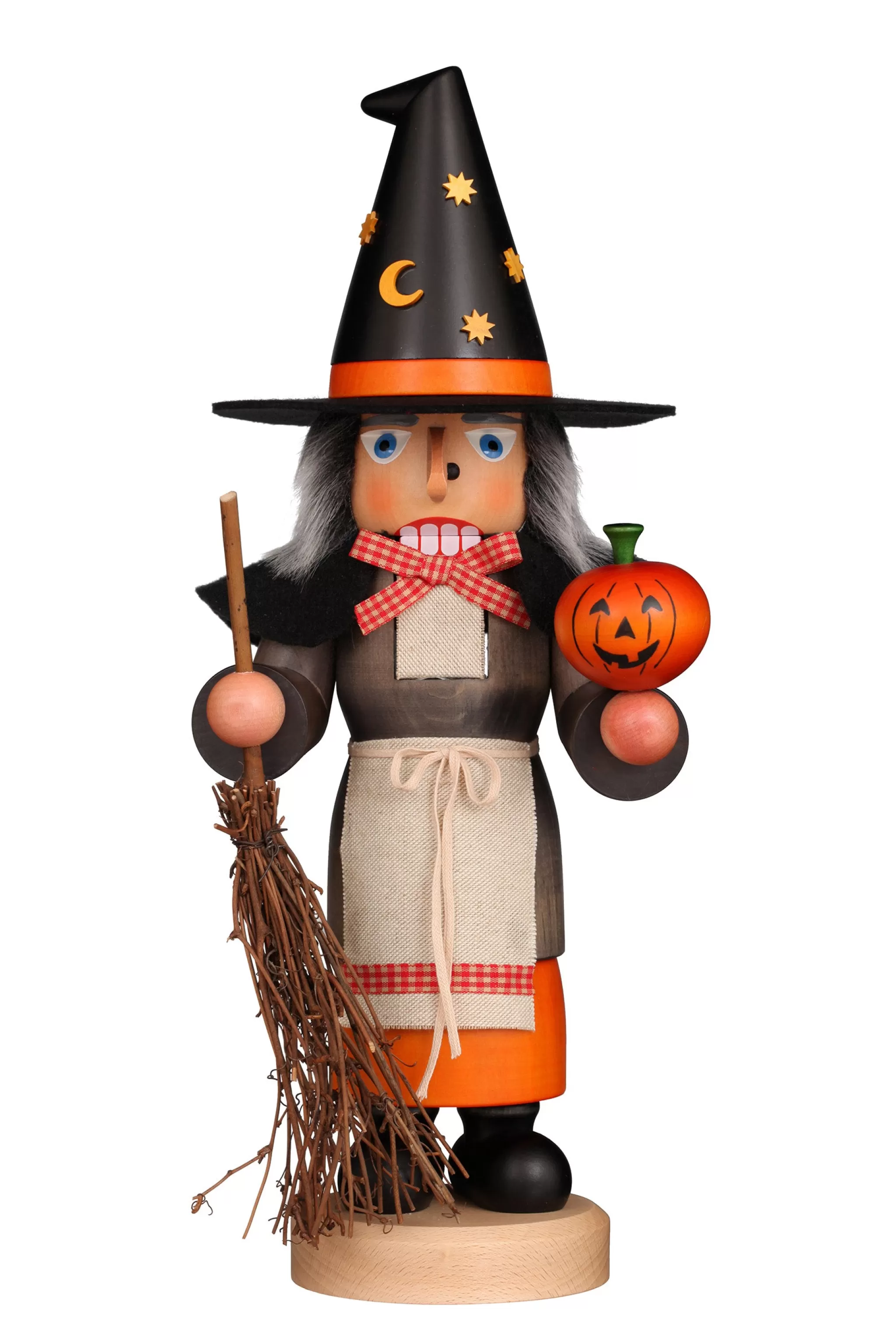 Christian Ulbricht Nutcracker (Classic) - Halloween Witch With Pumpkin