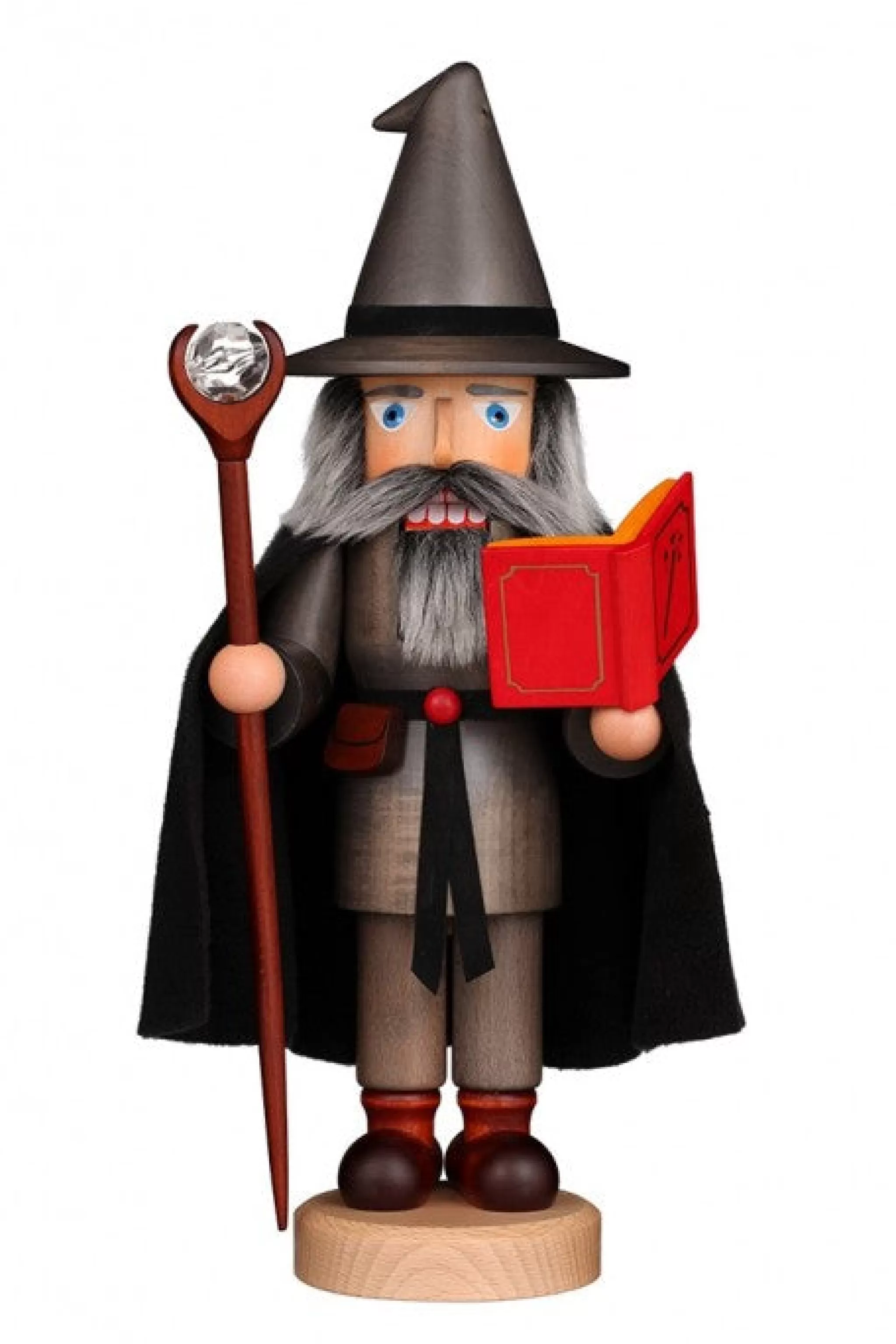 Christian Ulbricht Nutcracker (Classic) - Halloween Wizard With Staff