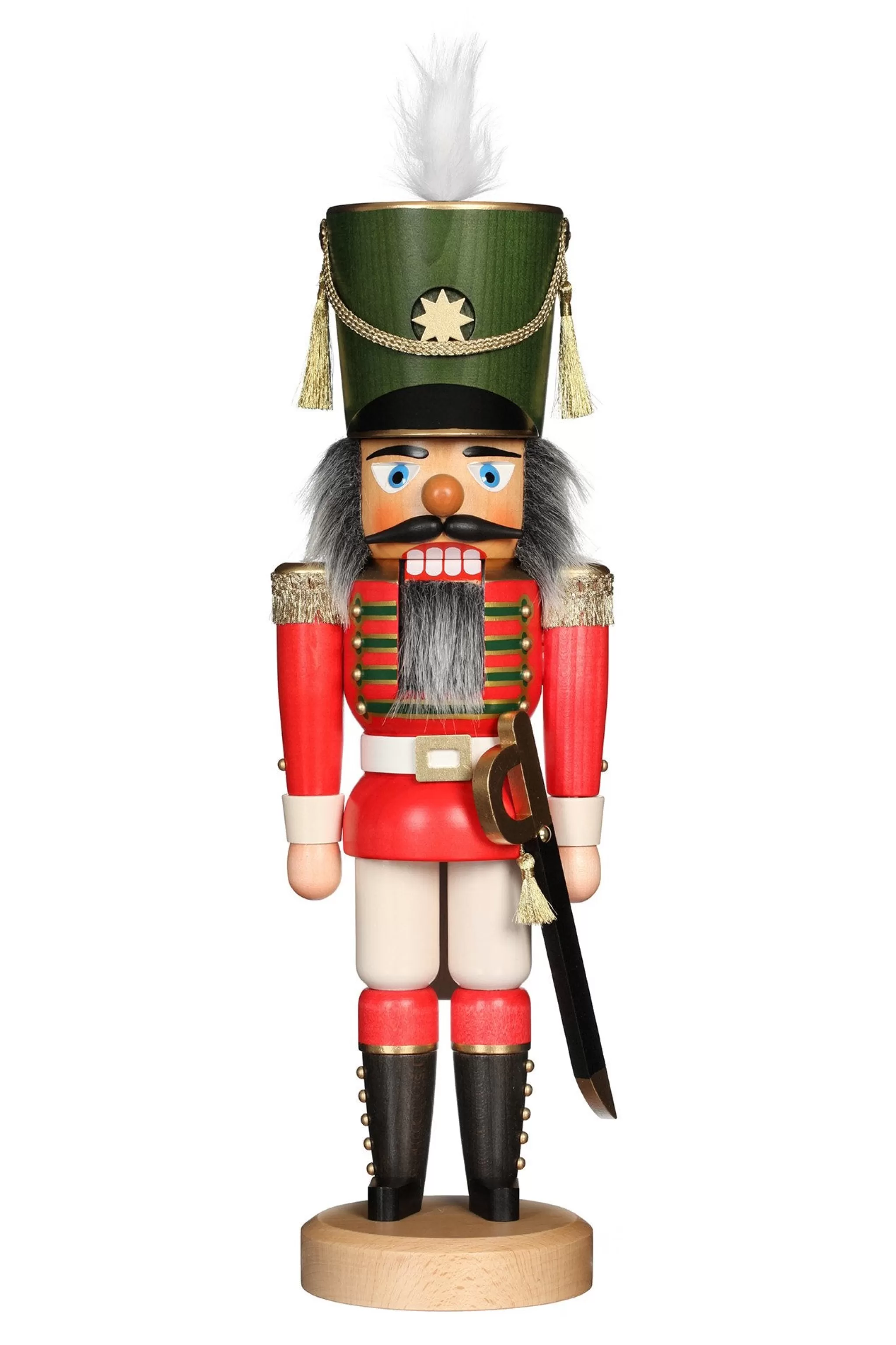 Christian Ulbricht Nutcracker (Classic) - Soldier Dressed In Red And Green
