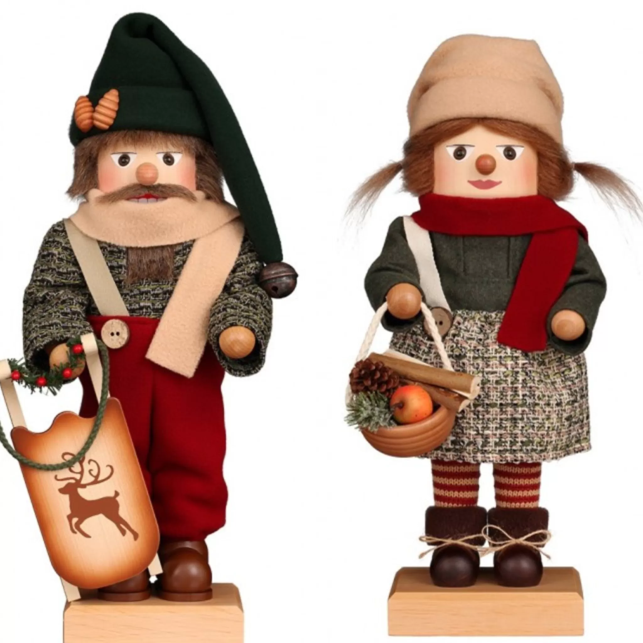 Christian Ulbricht Nutcracker (Premium Collector'S Edition) - Forest Couple (Pair)