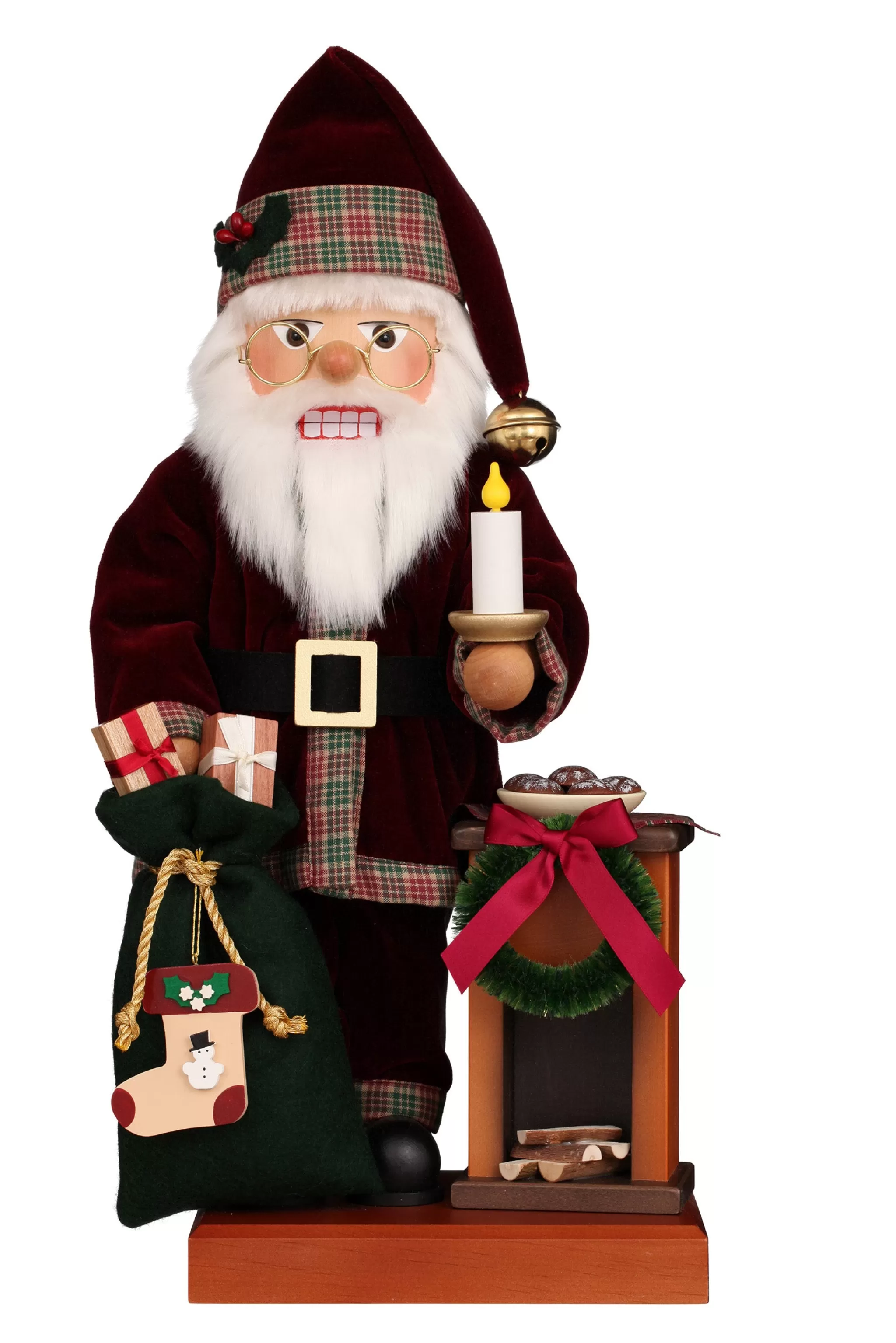 Christian Ulbricht Nutcracker (Premium Collector'S Edition) - Santa By The Fireplace