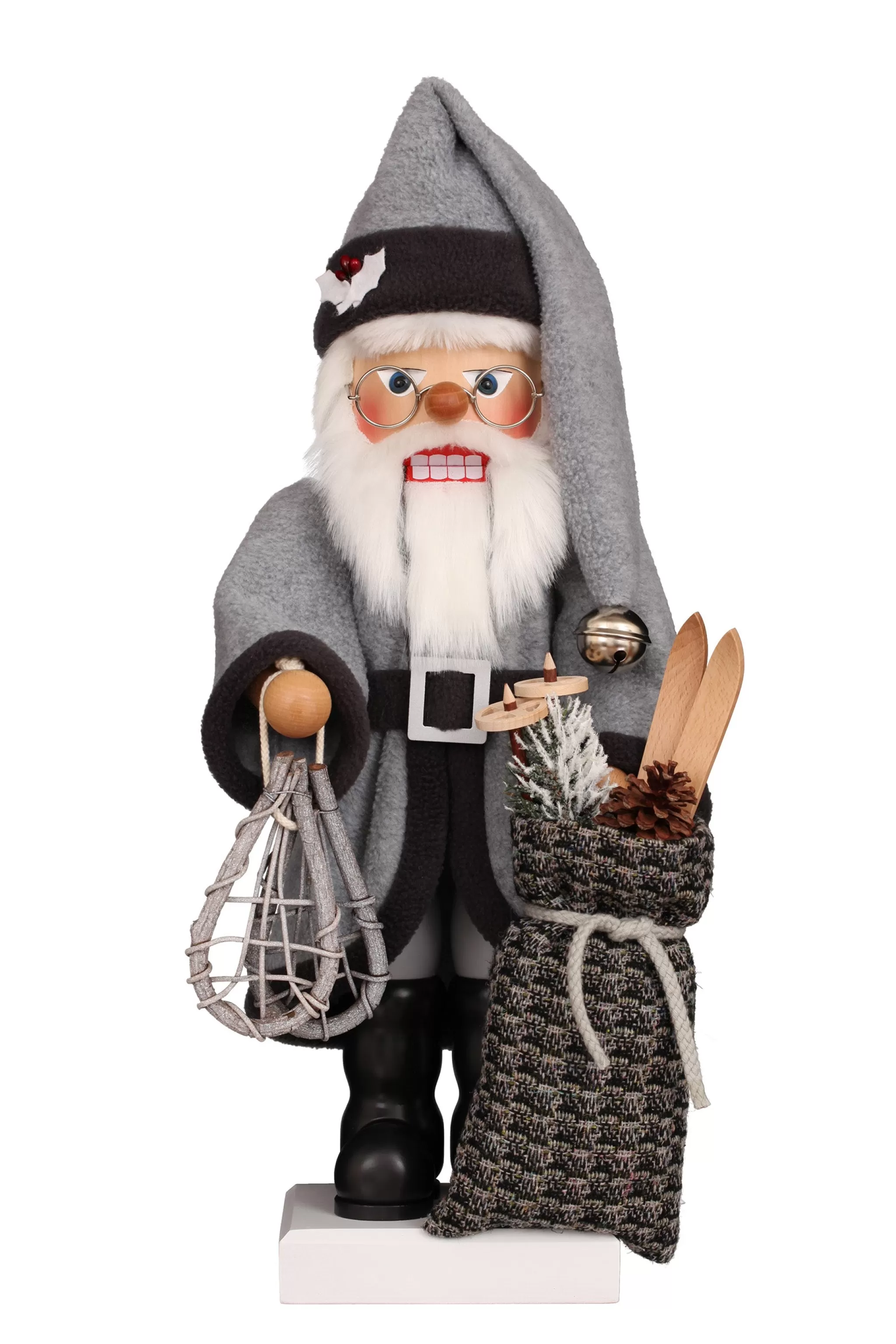 Christian Ulbricht Nutcracker (Premium Collector'S Edition) - Silver Mountain Santa