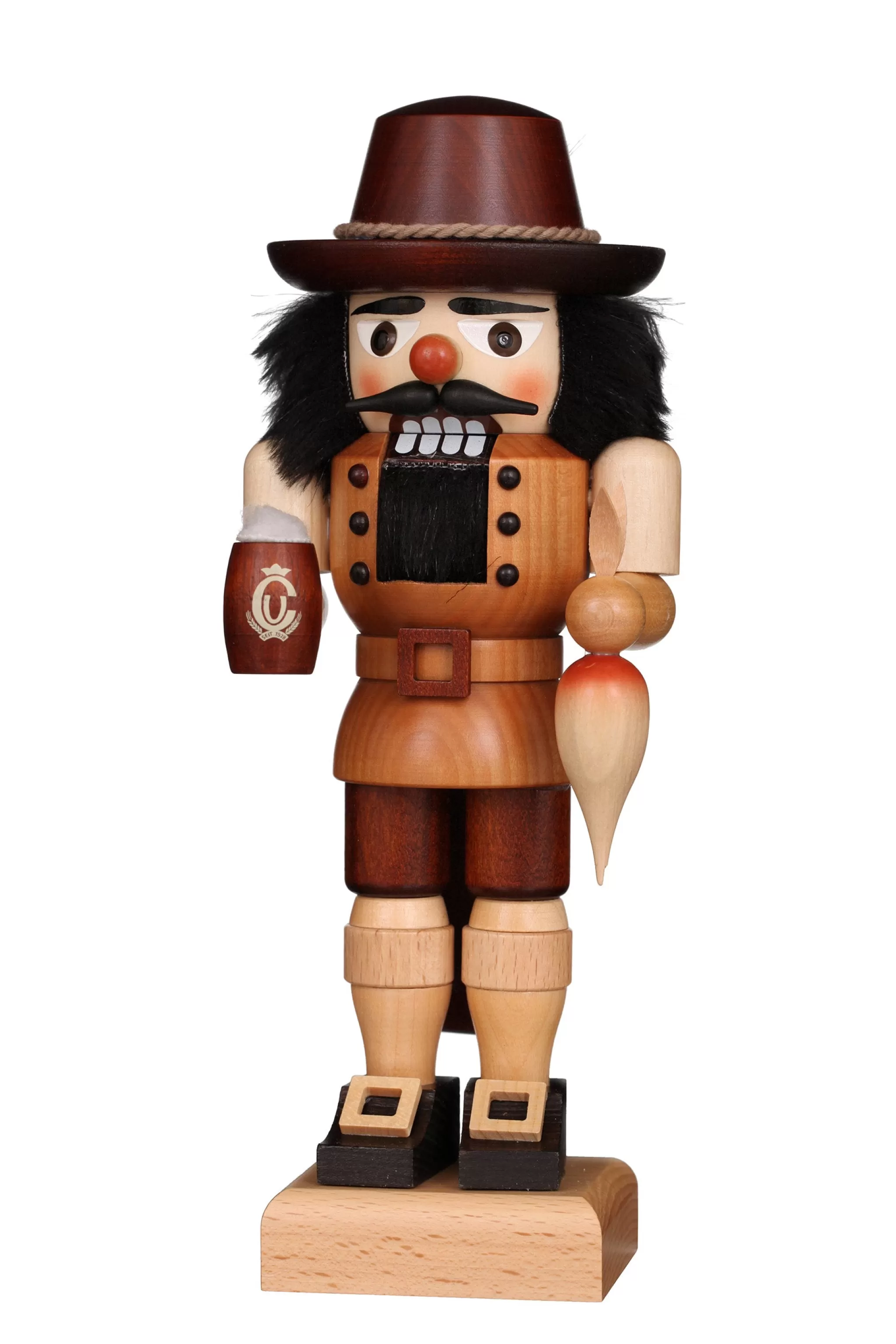 Christian Ulbricht Nutcracker (Small) - Bavarian In Natural Tones