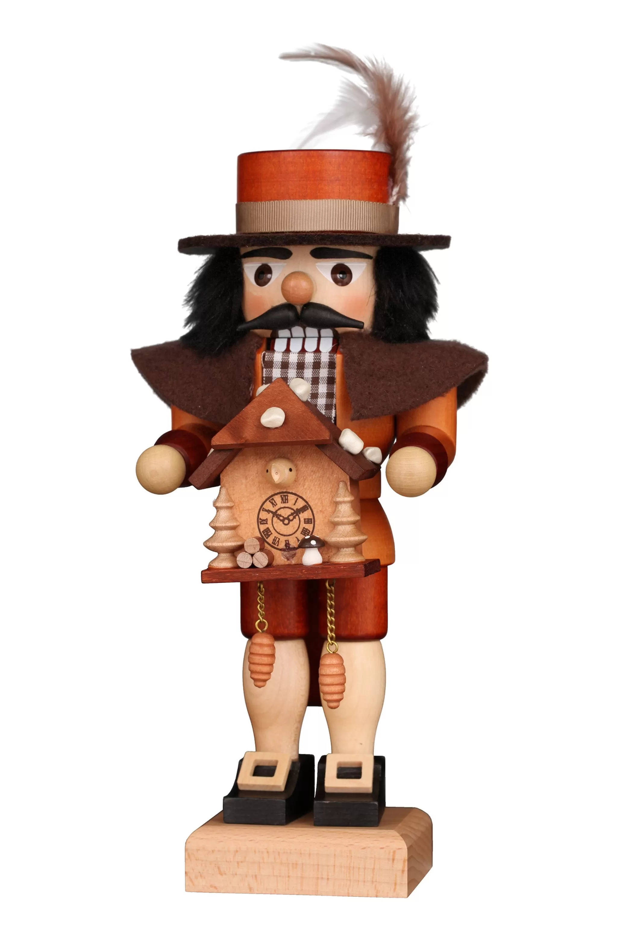 Christian Ulbricht Nutcracker (Small) - Black Forest Bertie The Clock Maker