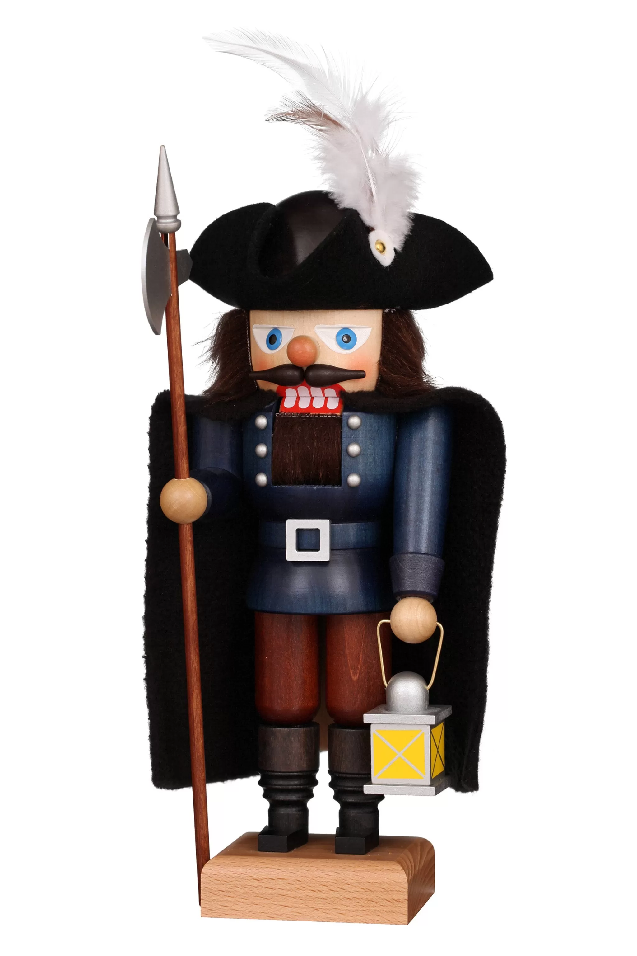 Christian Ulbricht Nutcracker (Small) - Nightwatchman In Blue