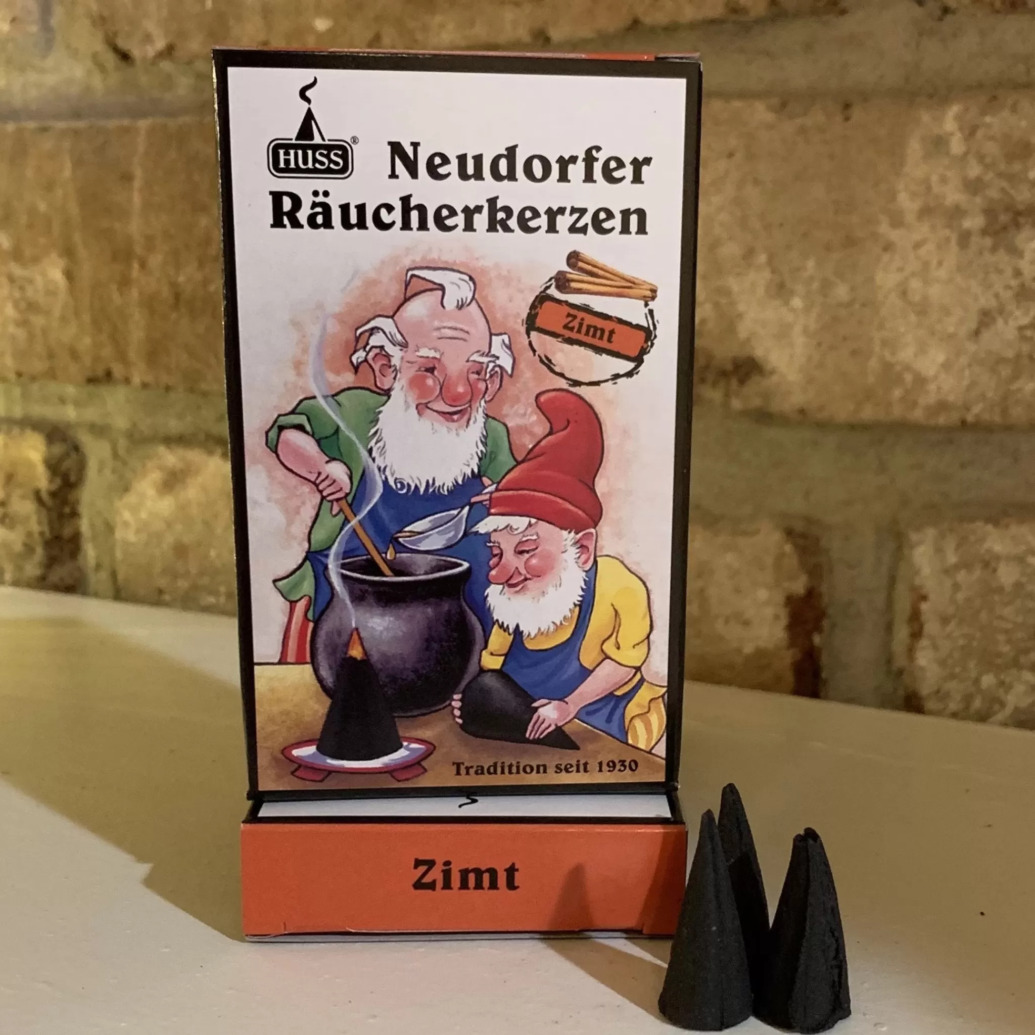 Jürgen Huss Premium Incense Cones (Regular-Sized) - Cinnamon
