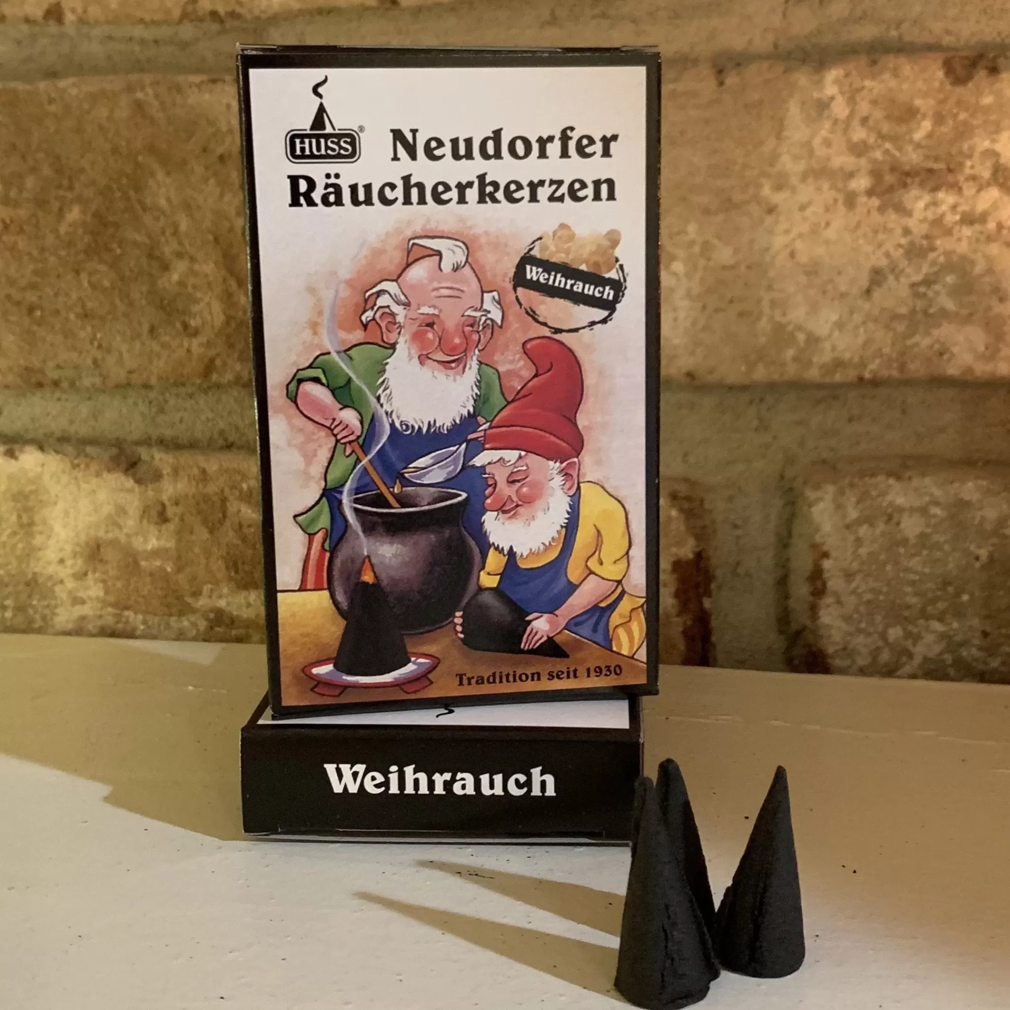 Jürgen Huss Premium Incense Cones (Regular-Sized) - Traditional