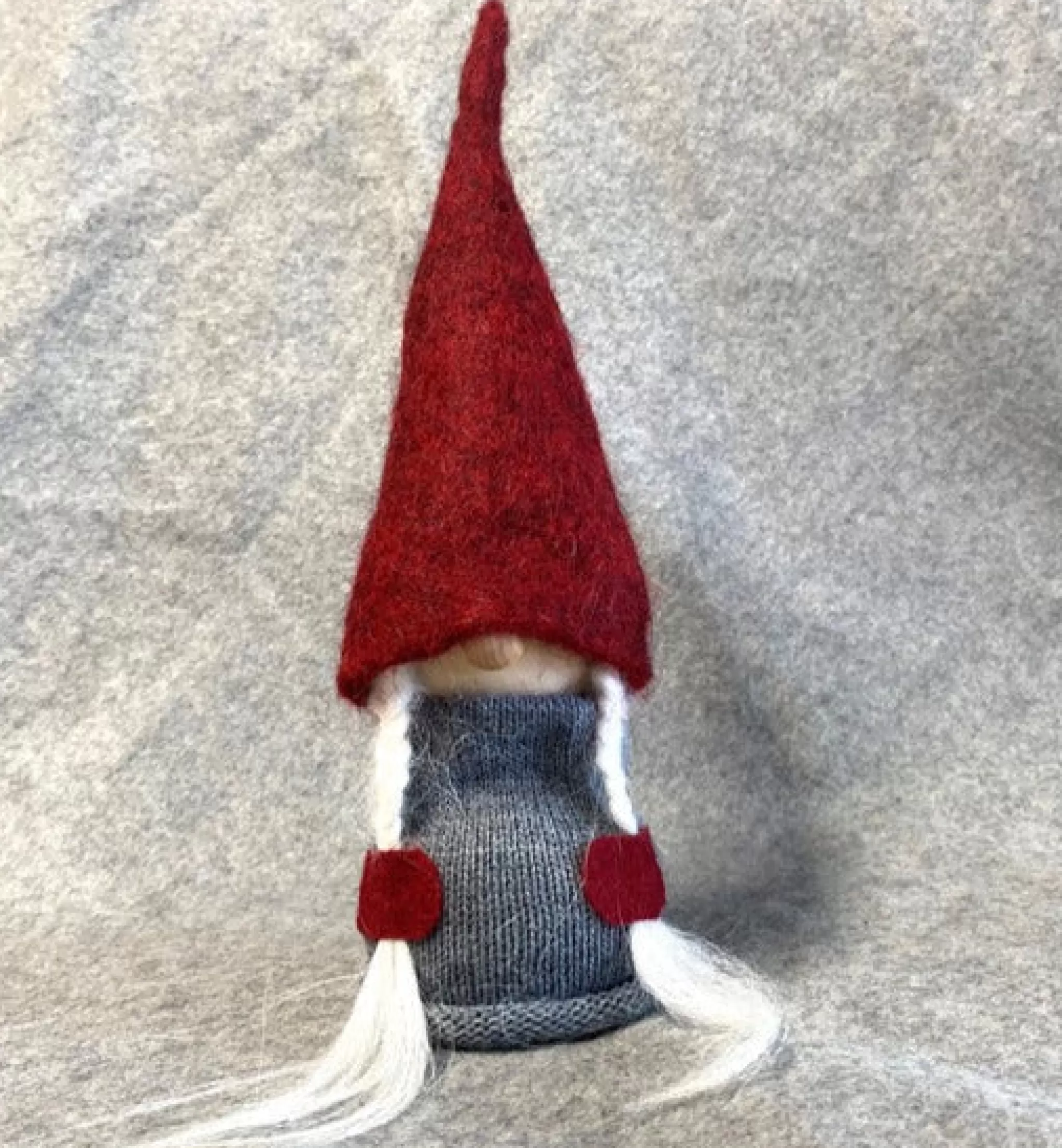 Asas Tomtebod Tomte Gnome - Alice With Red Cap