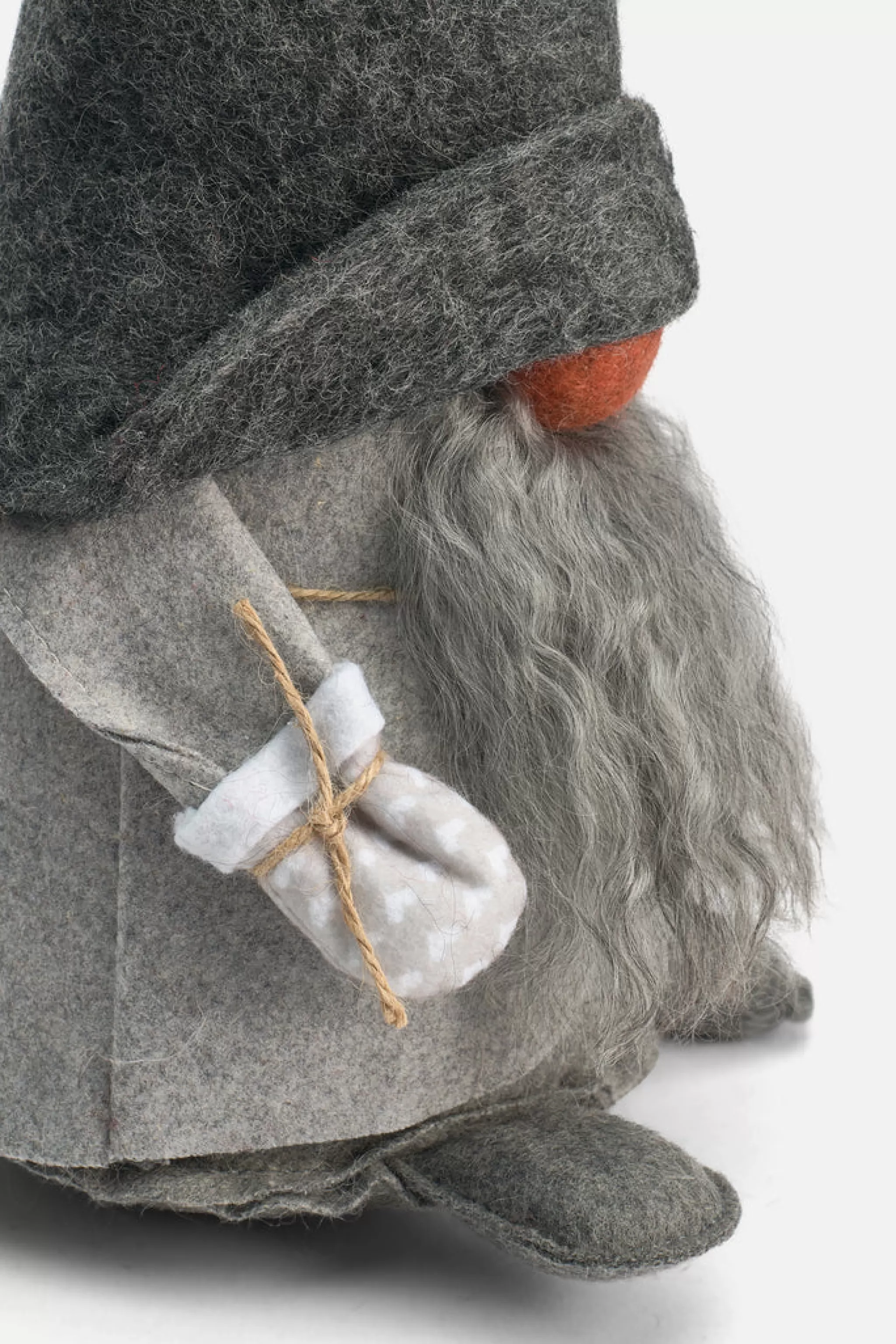 Asas Tomtebod Tomte Gnome - Filip With Grey Cap