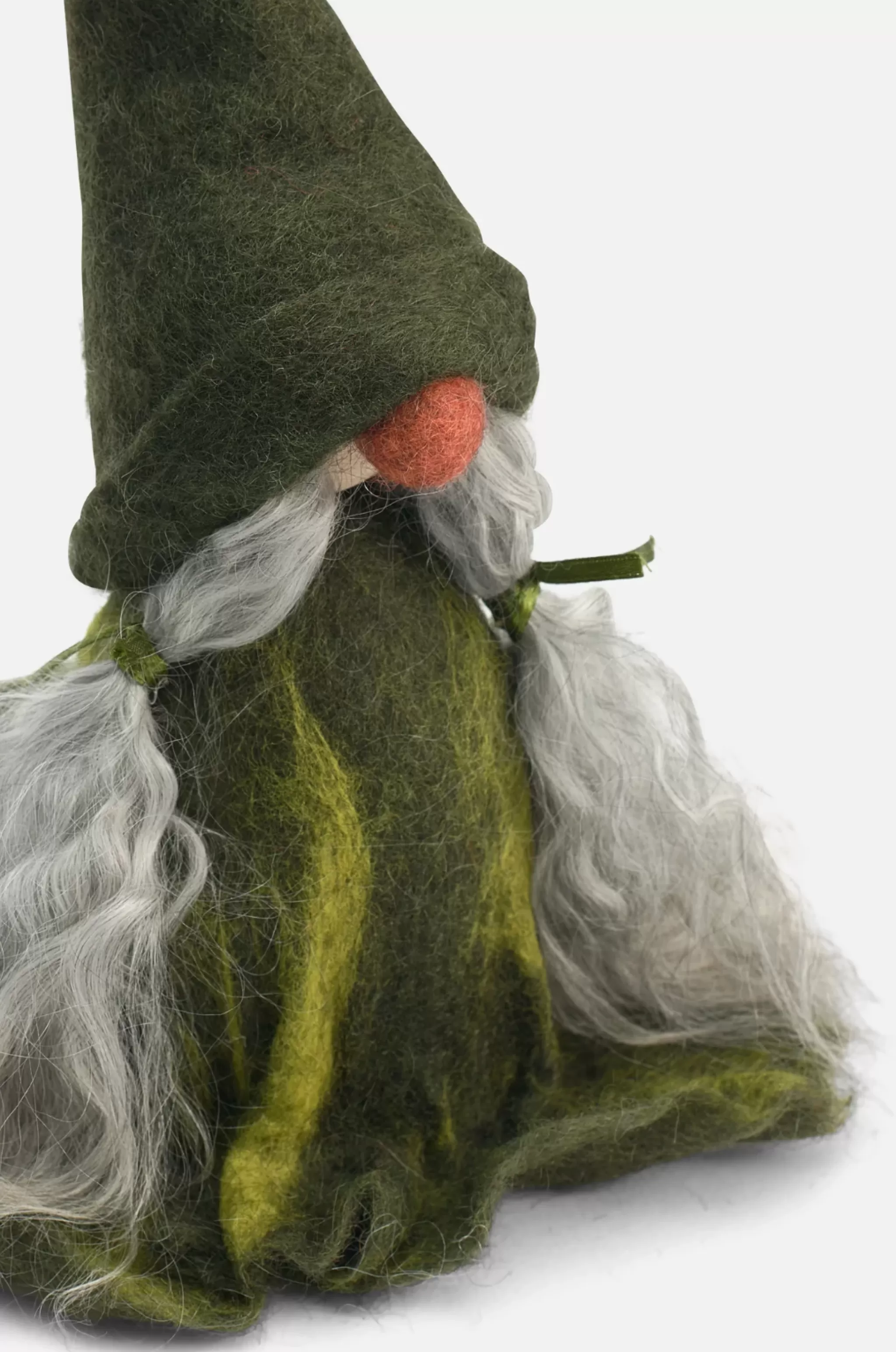 Asas Tomtebod Tomte Gnome - Hilma (Green Dress)