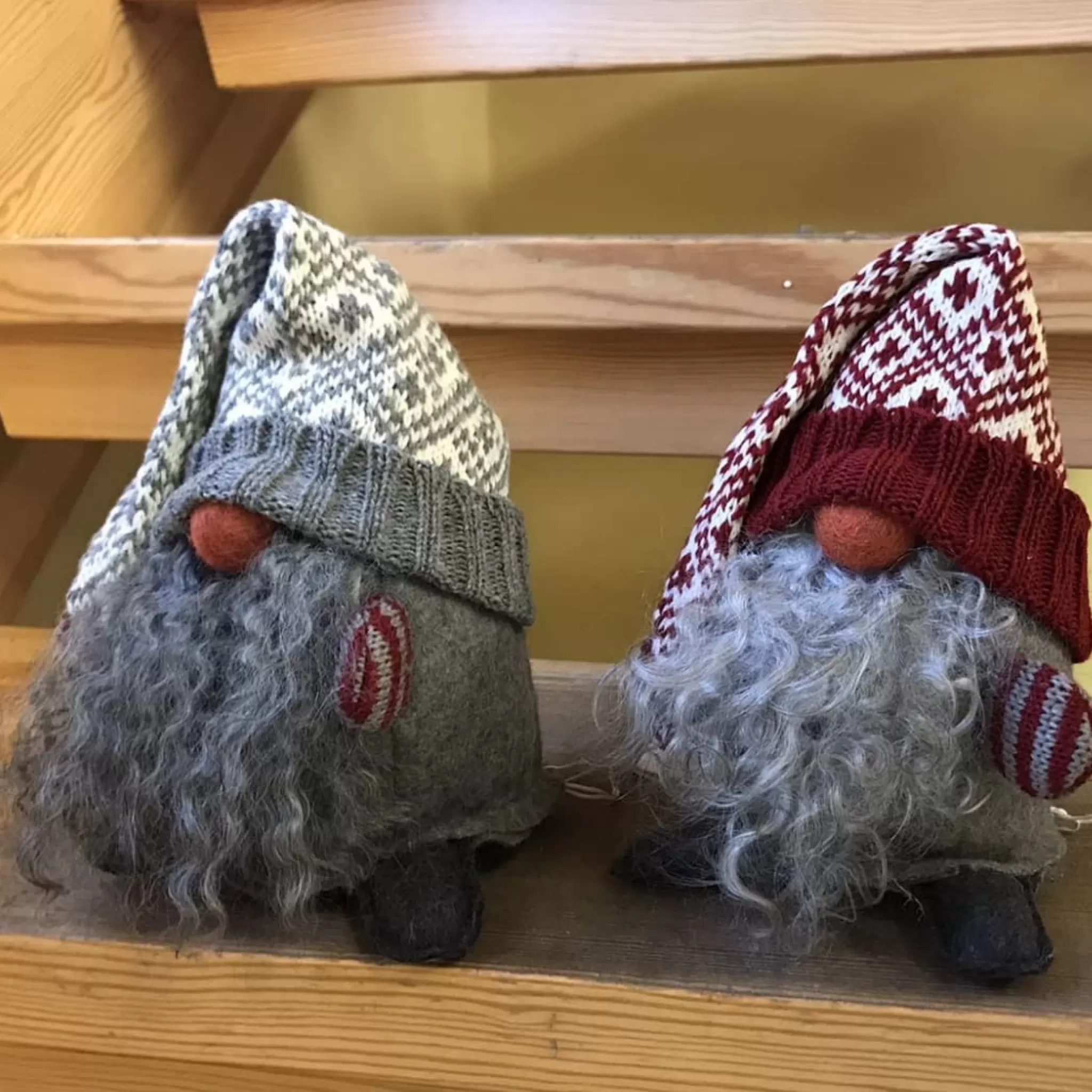 Asas Tomtebod Tomte Gnome - Little Claus (Red Knitted Cap)