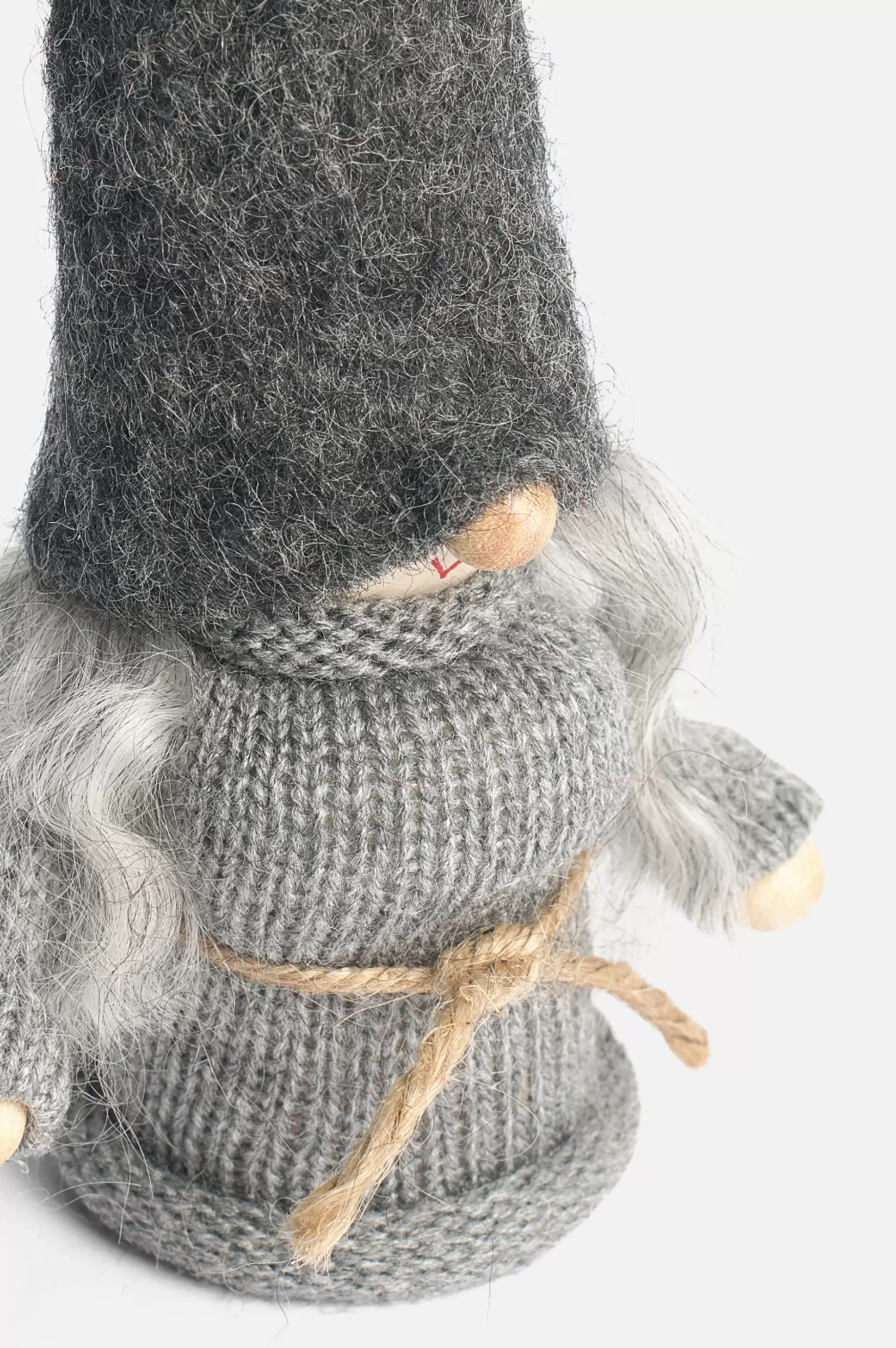 Asas Tomtebod Tomte Gnome - Little Mormor (Grey Cap)