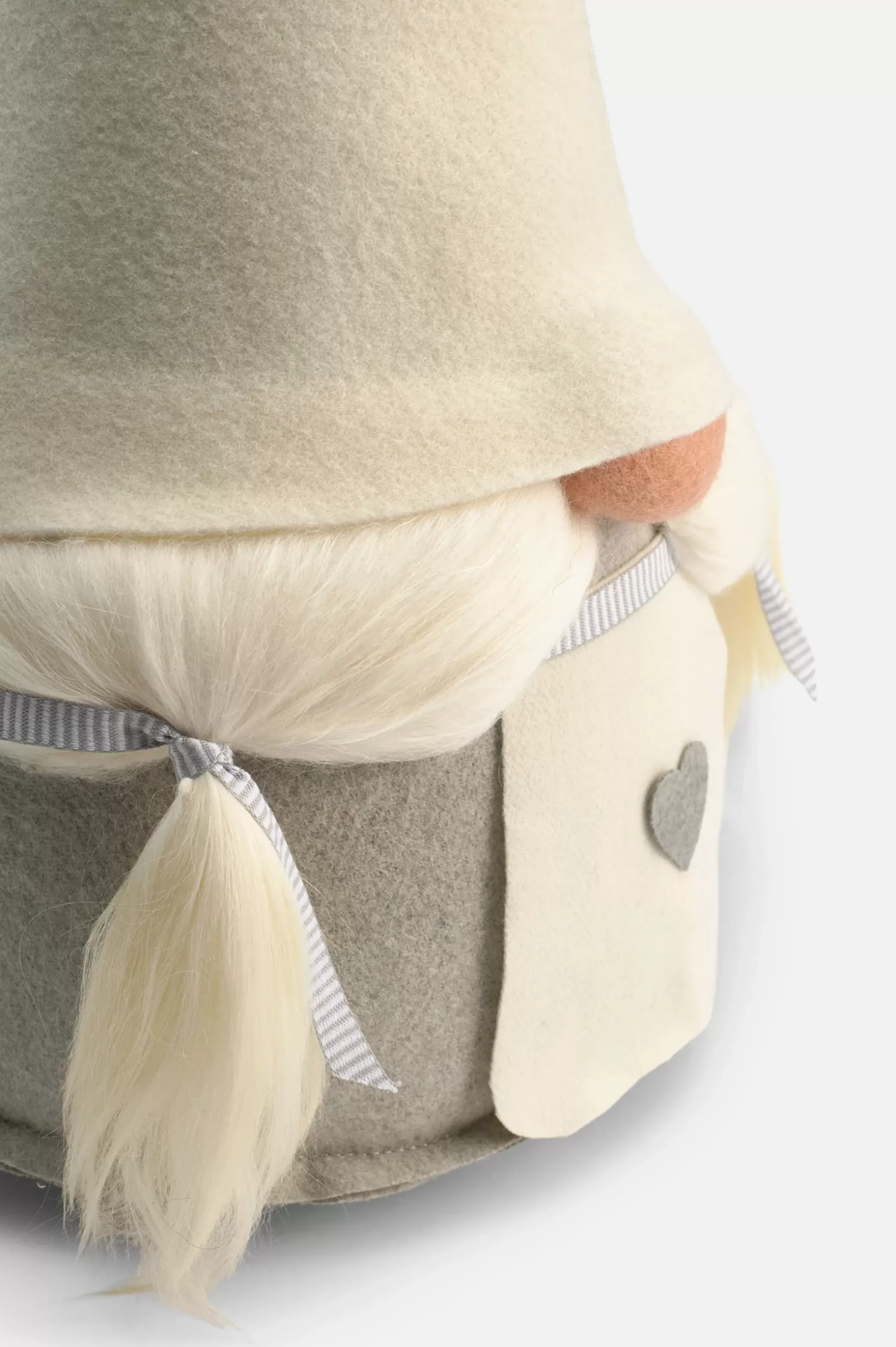 Asas Tomtebod Tomte Gnome - Olga With White Cap
