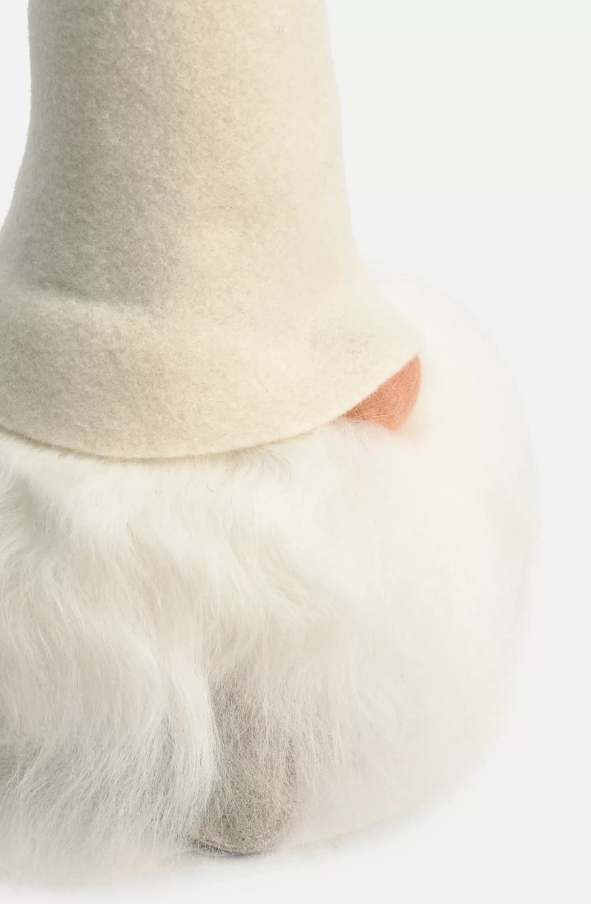 Asas Tomtebod Tomte Gnome - Verner With Felt Cap (White)