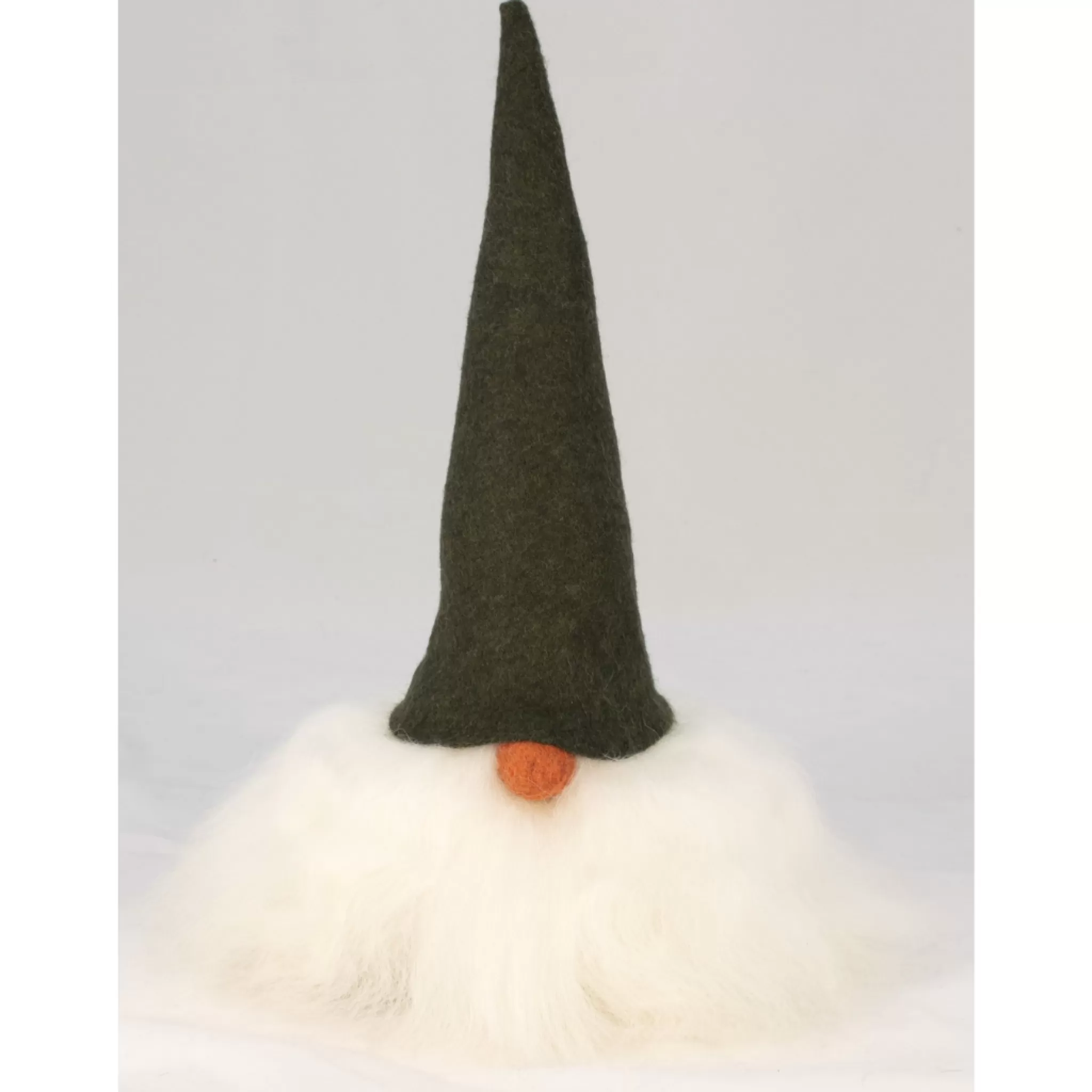 Asas Tomtebod Tomte Gnome - Walter With Felt Cap (Green)
