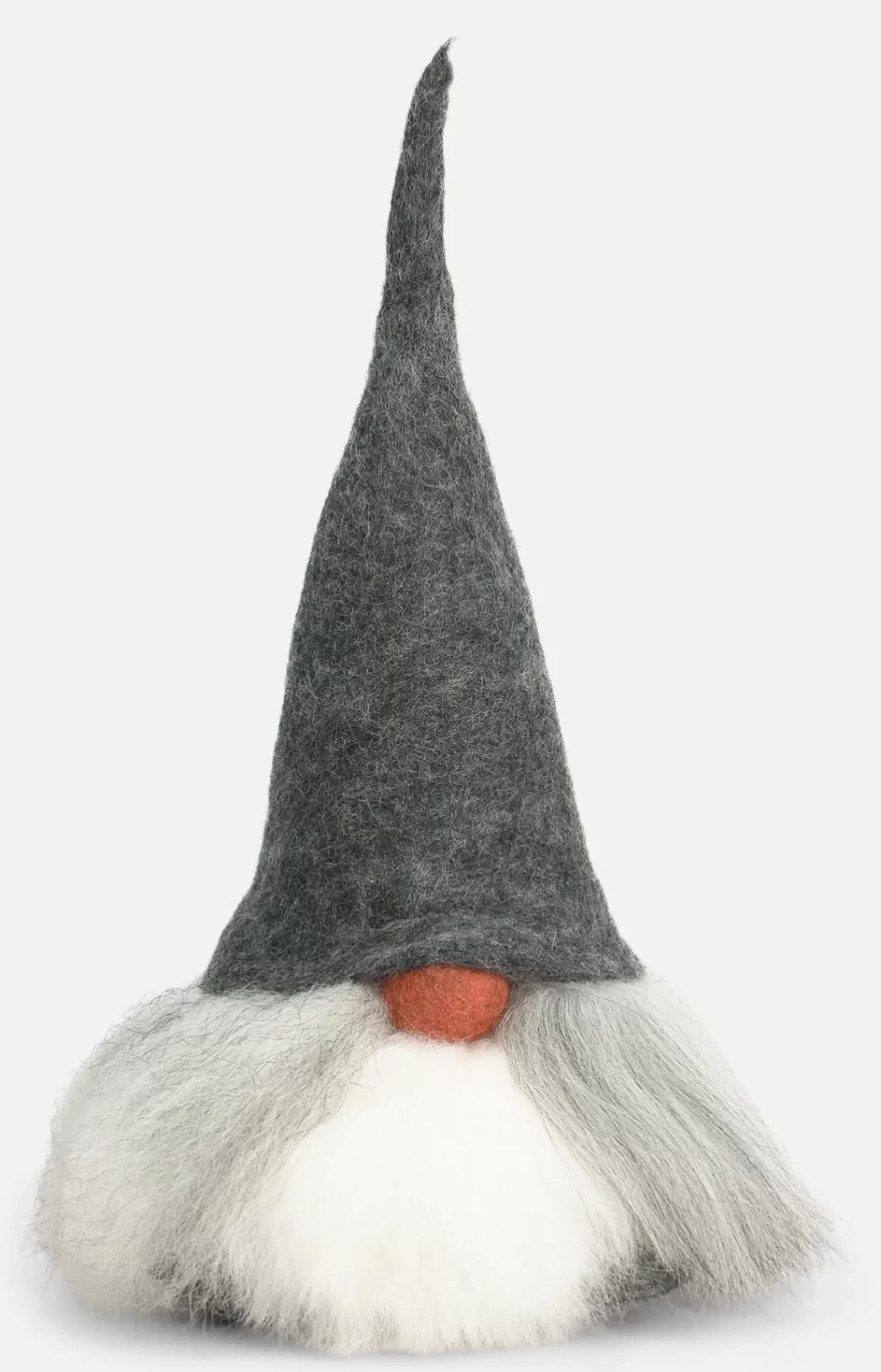 Asas Tomtebod Tomte Gnome - Walter With Felt Cap (Grey)