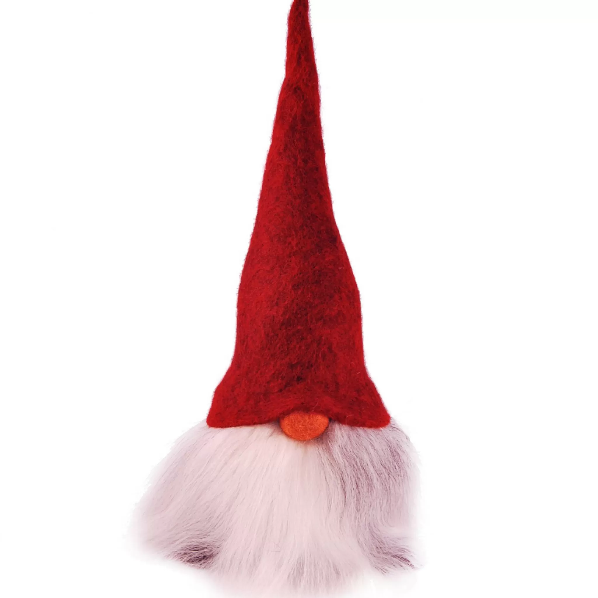 Asas Tomtebod Tomte Gnome - Walter With Felt Cap (Red)